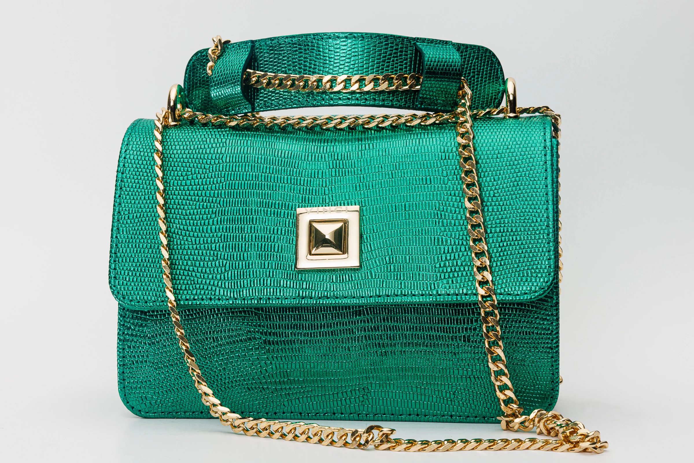 The Maple Green Leather Handbag - Image 3