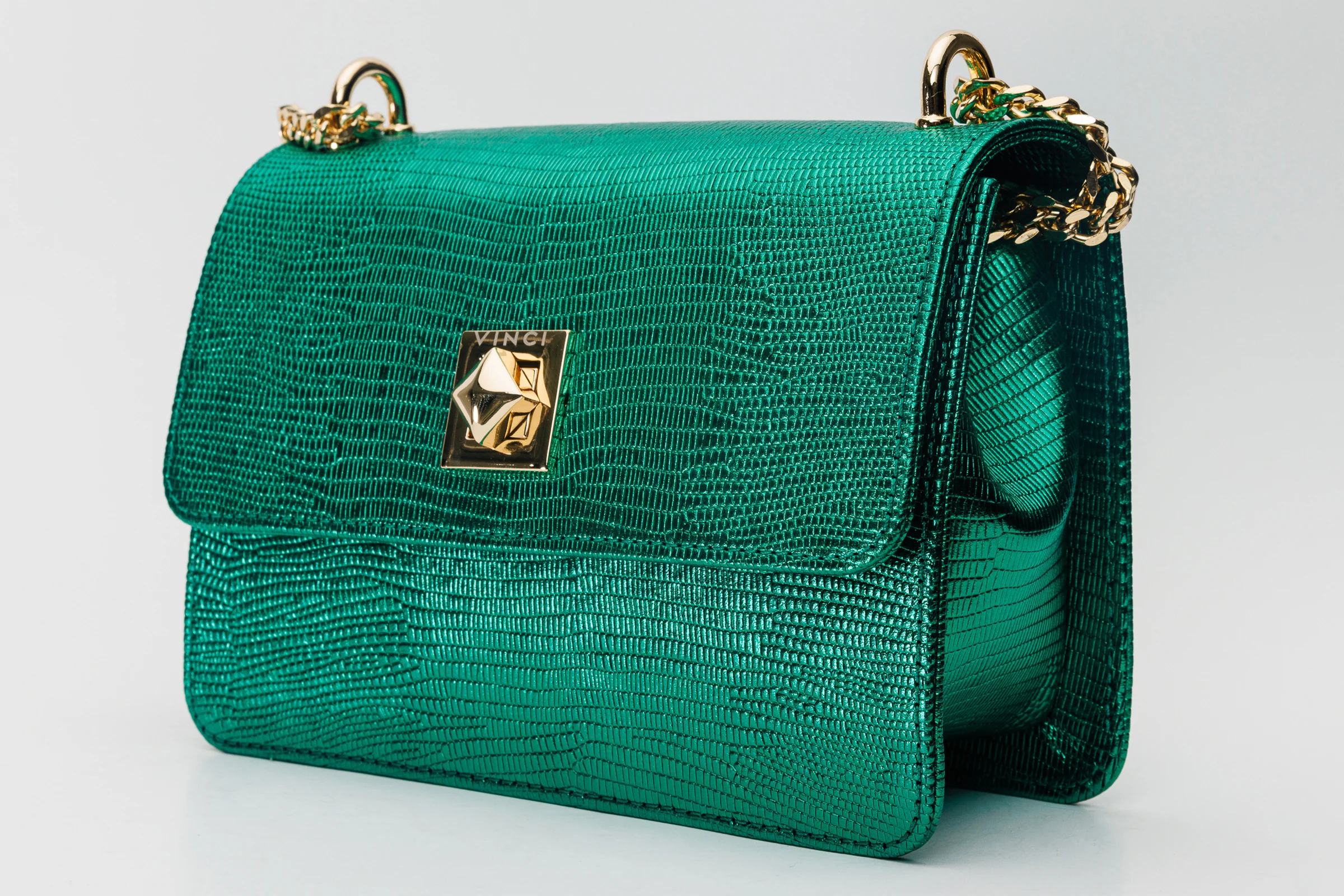 The Maple Green Leather Handbag - Image 5