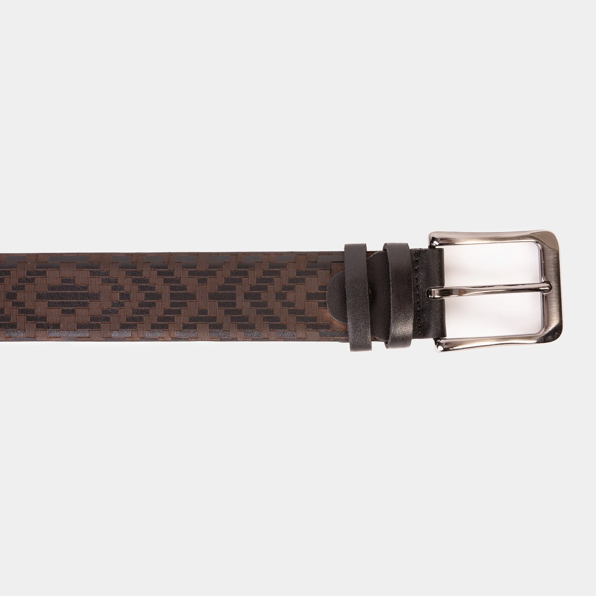 The Meram Black Calfskin Belt - Image 5