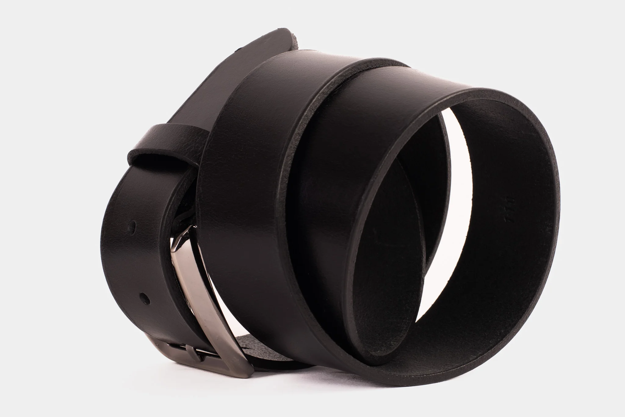 The Mercury Black Calfskin Belt - Image 2