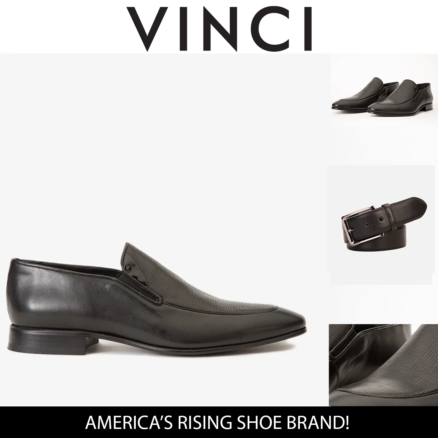 The Migues Black Leather Loafer Men Shoe - Image 5