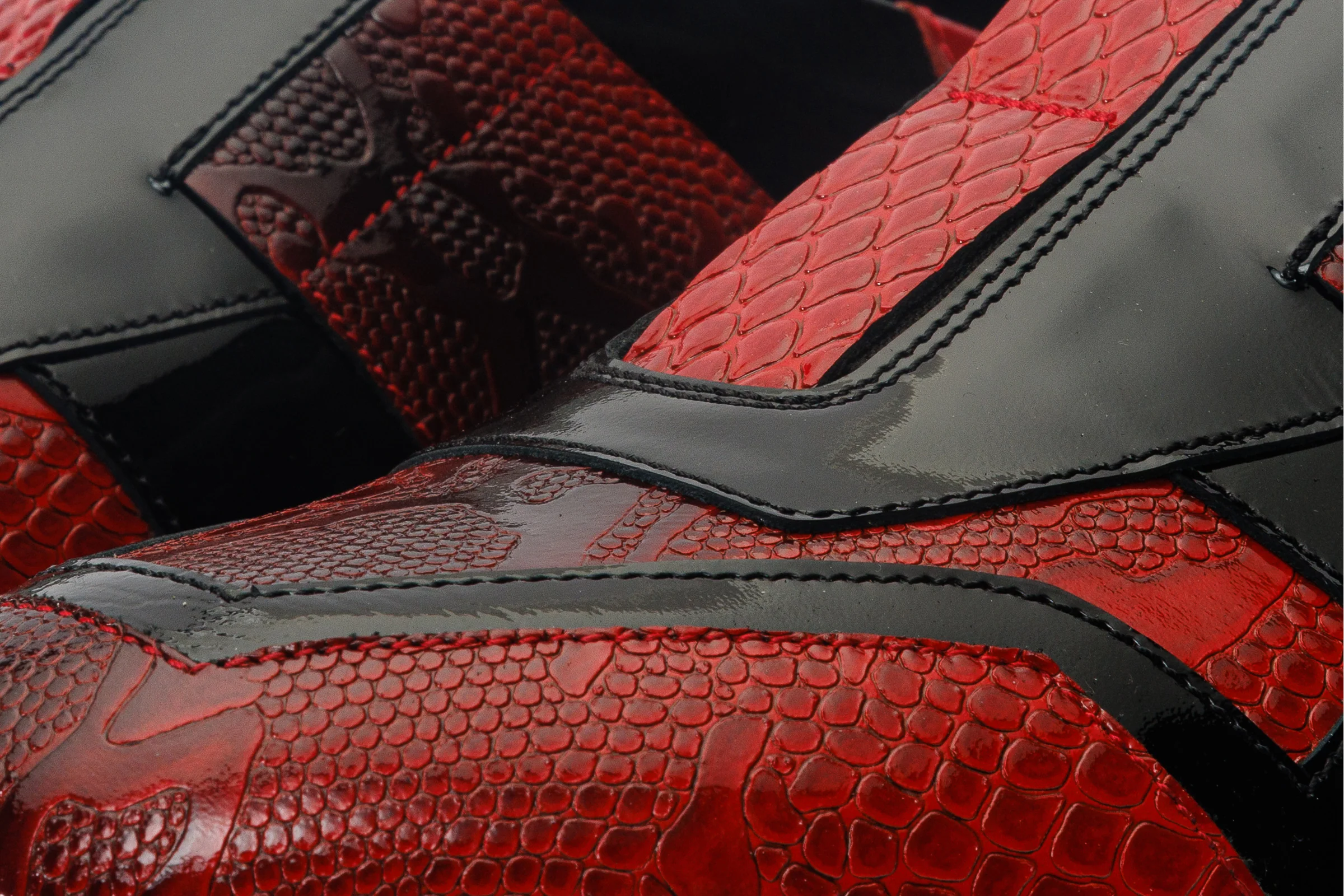 The Milano Snk Red Leather Men Sneaker - Image 3