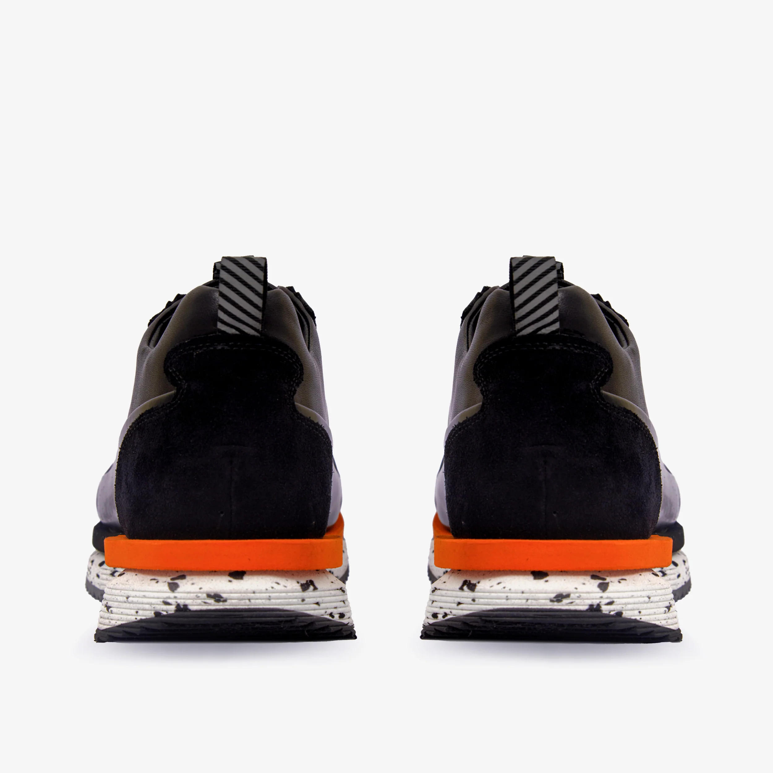 The Milford  Black  Leather Men Sneaker - Image 5
