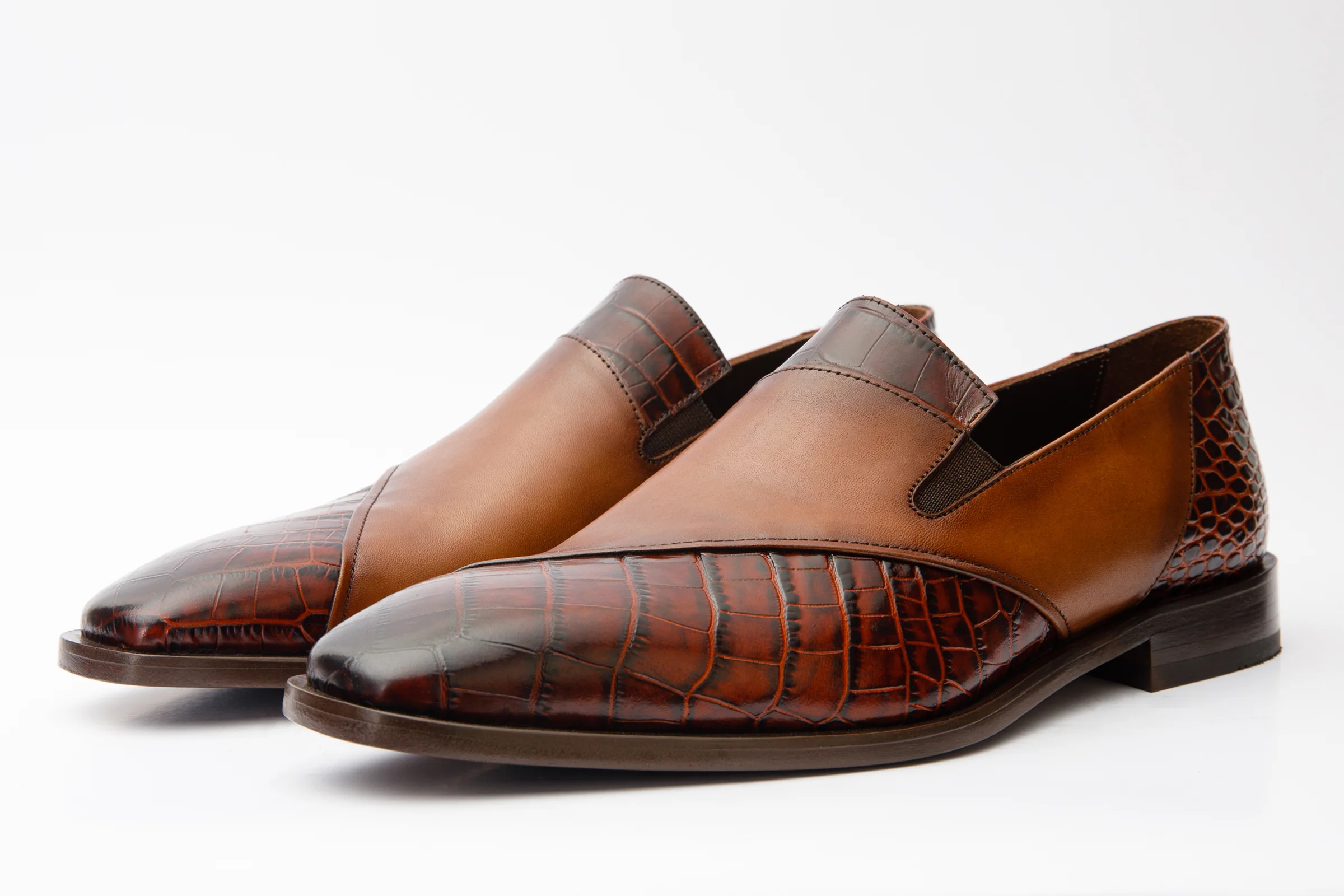 The Mississippi Tan Leather Loafer Men Shoe - Image 2