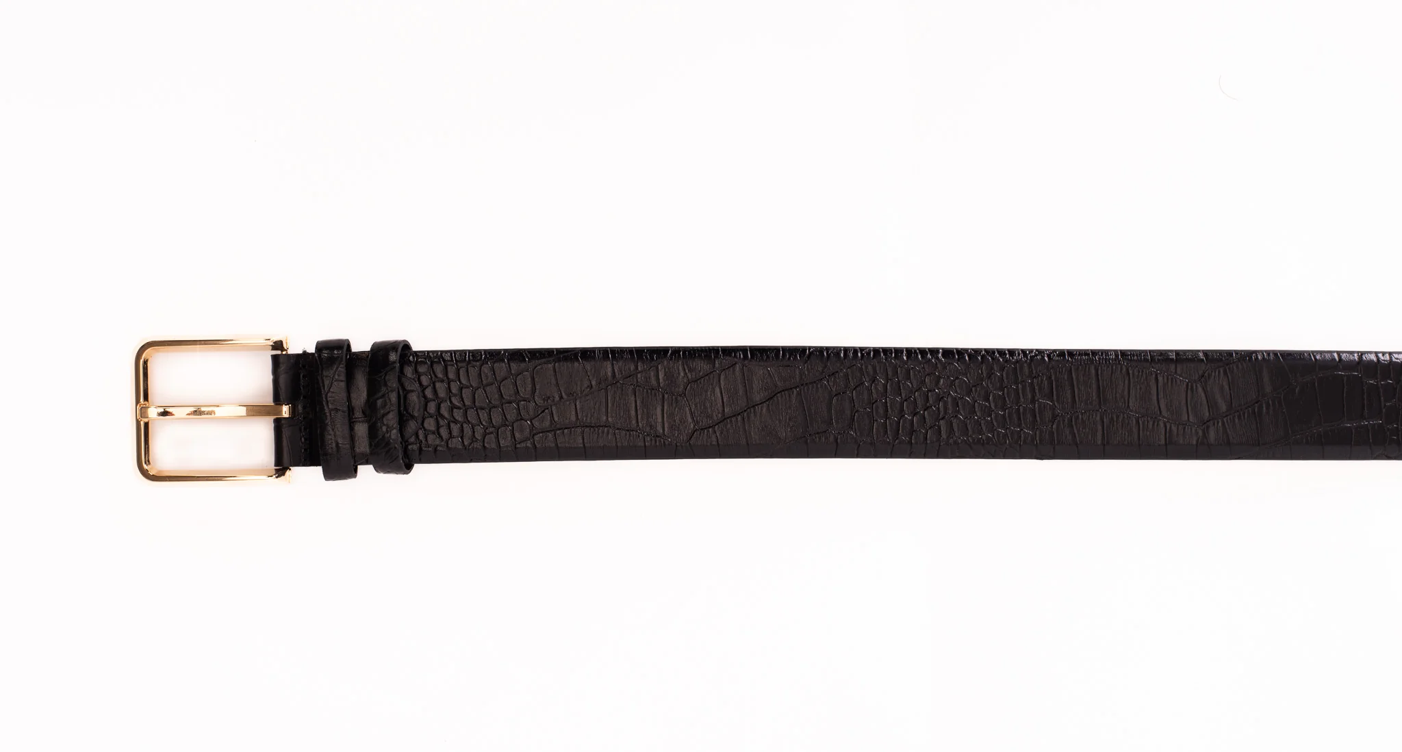 The Monaco Black Leather Belt - Image 5