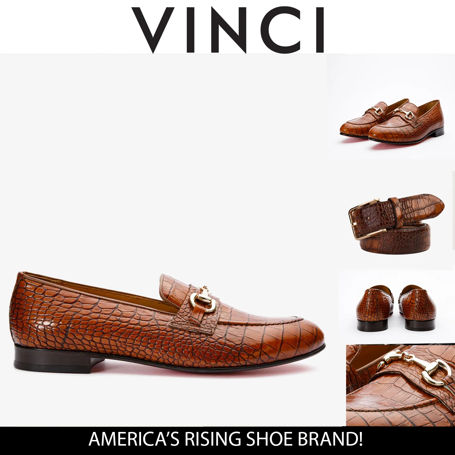 The Monaco Tan Leather Men Shoe Bit Loafer - Image 5