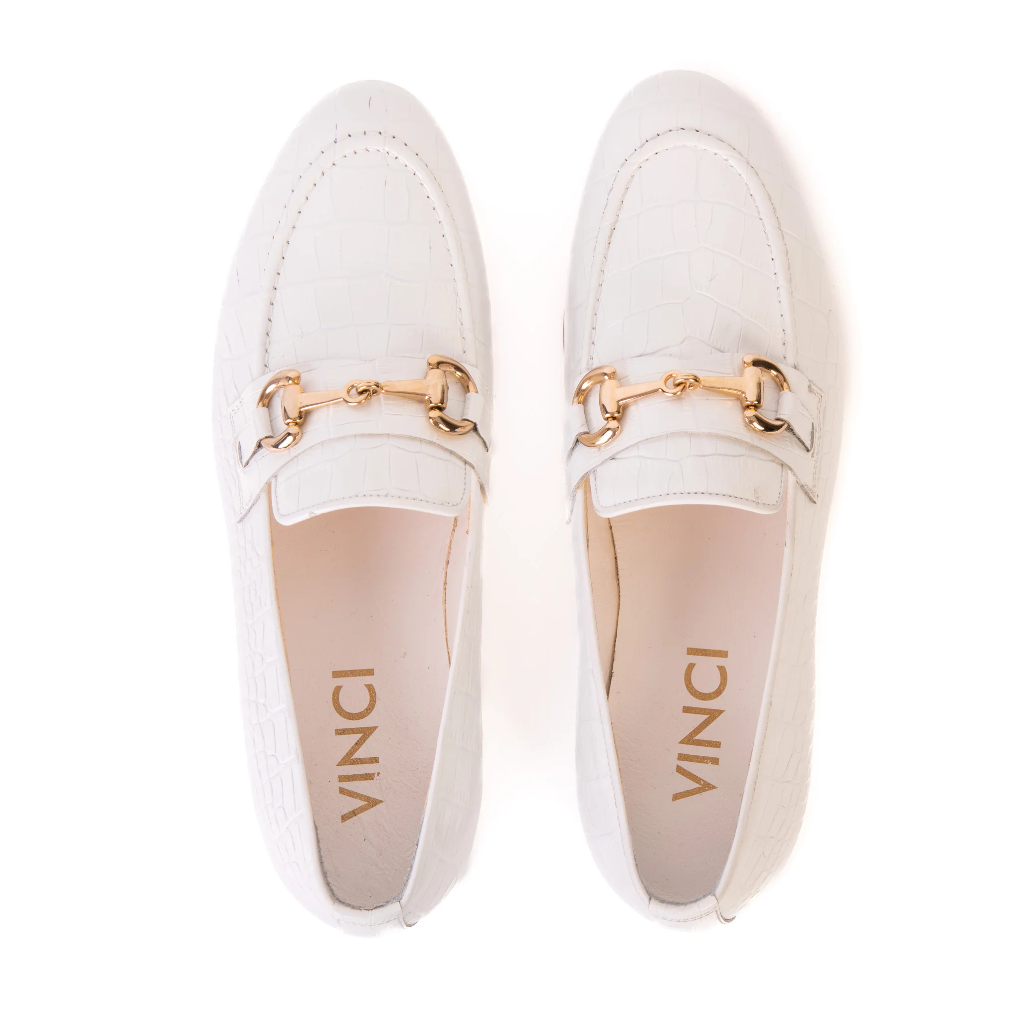 The Monaco White Leather Men Shoe Bit Loafer - Image 8