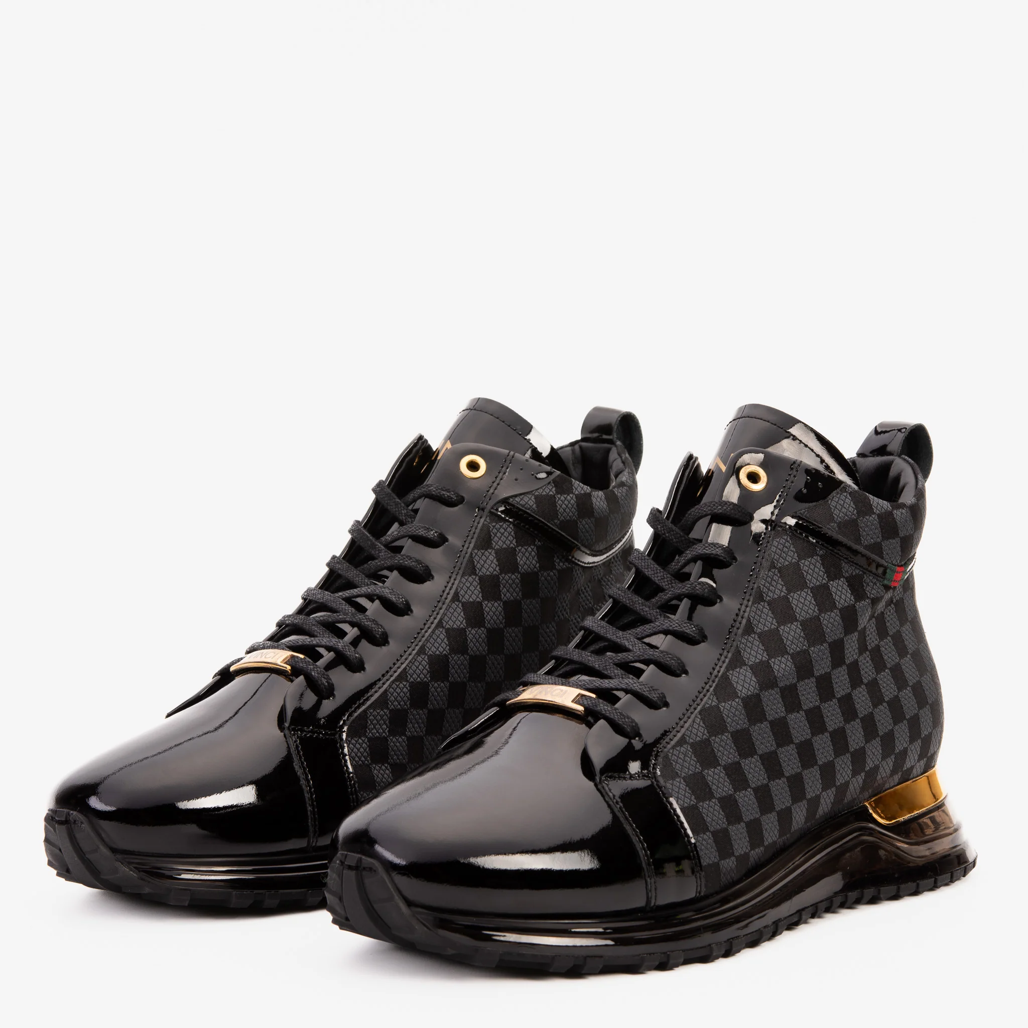 The Monte Carlo Black High-Top Men Sneaker Limited Edition - Image 2