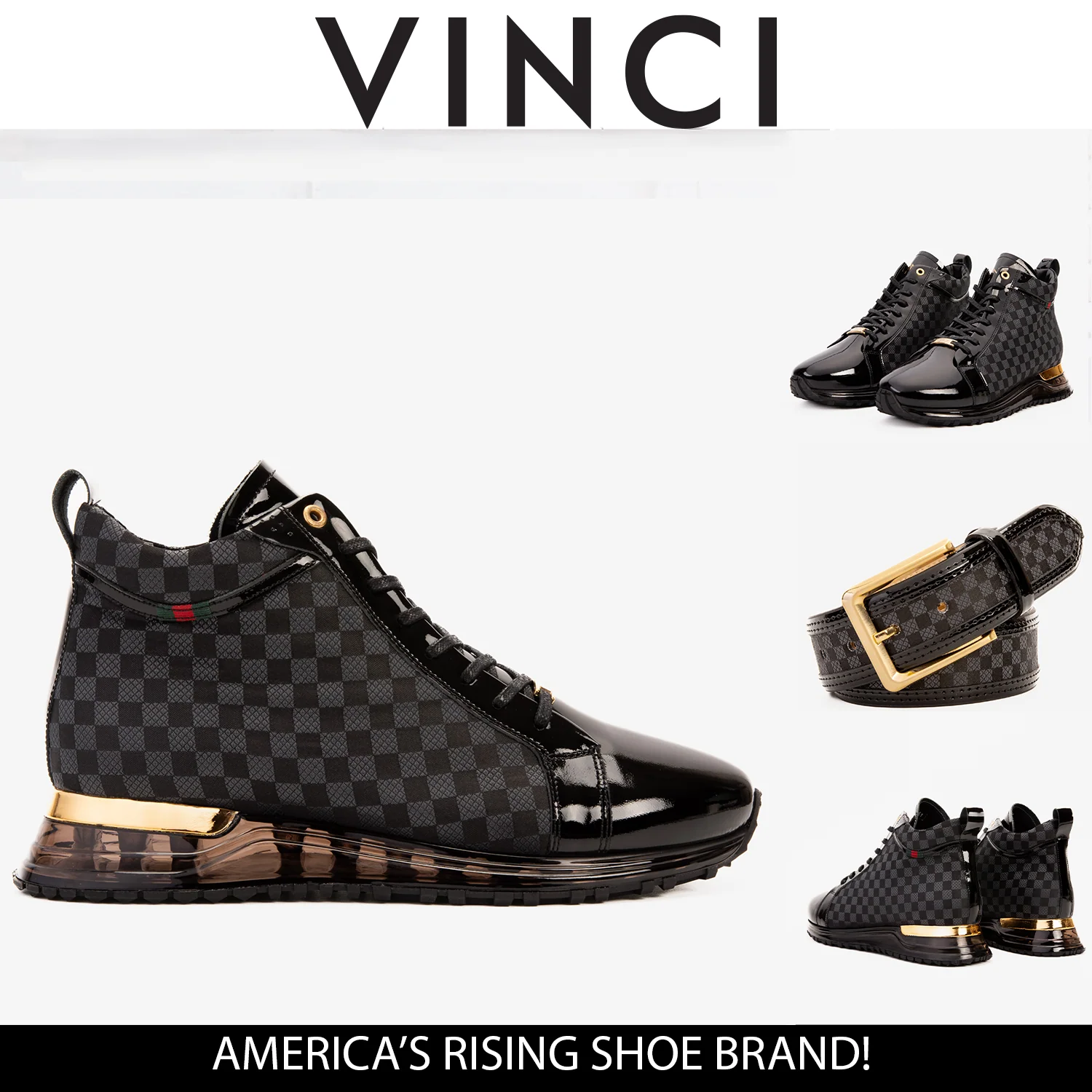 The Monte Carlo Black High-Top Men Sneaker Limited Edition - Image 8