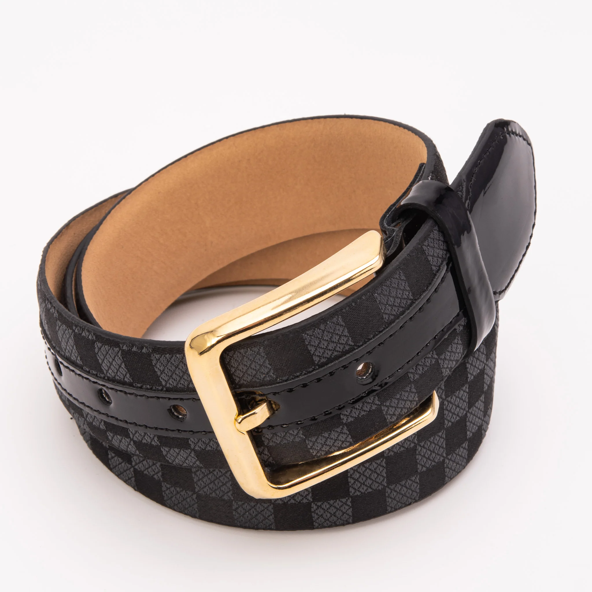The Monte Carlo Black Leather Belt - Image 3