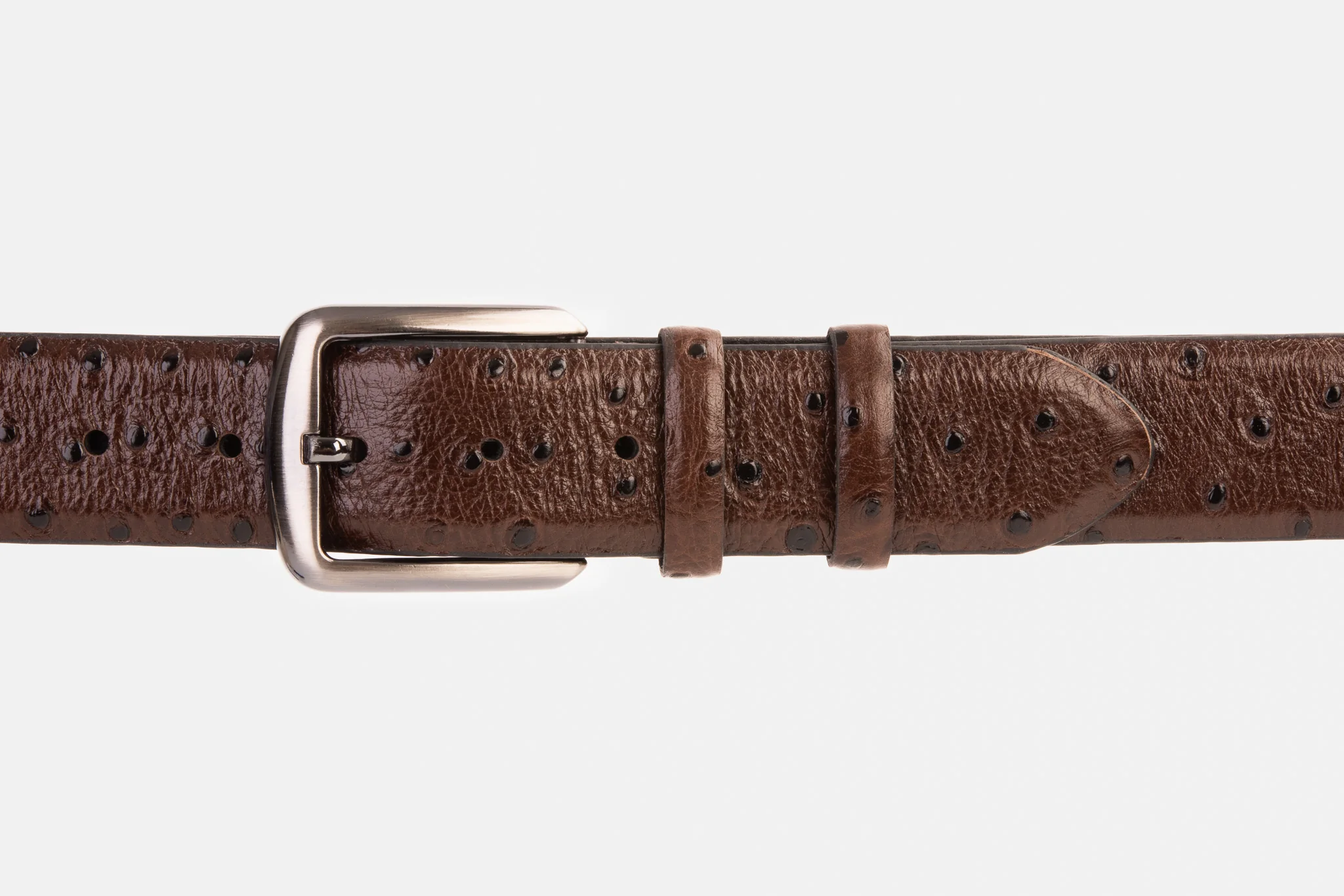The Monterrey Brown Leather Belt - Image 2