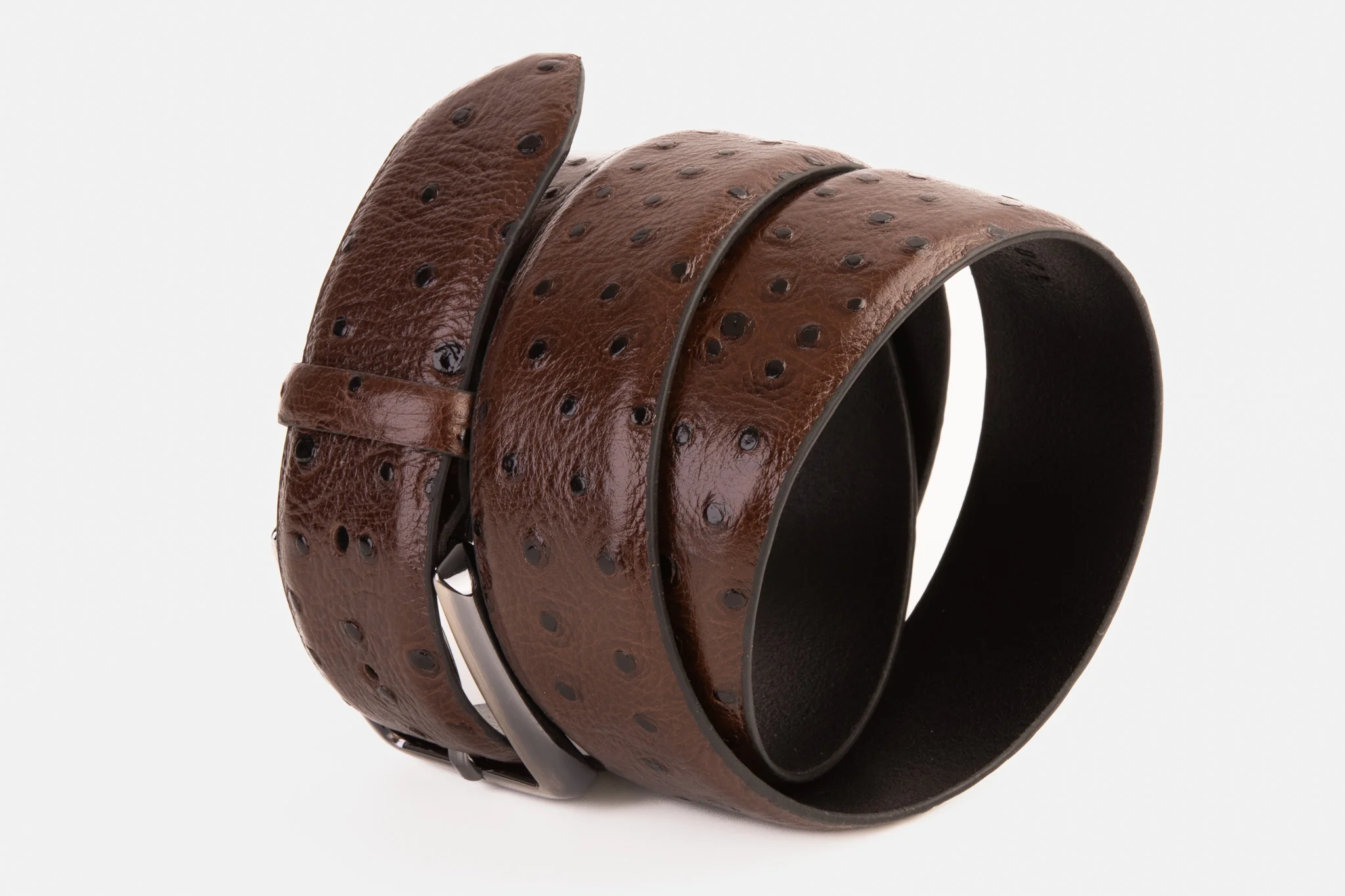 The Monterrey Brown Leather Belt - Image 3