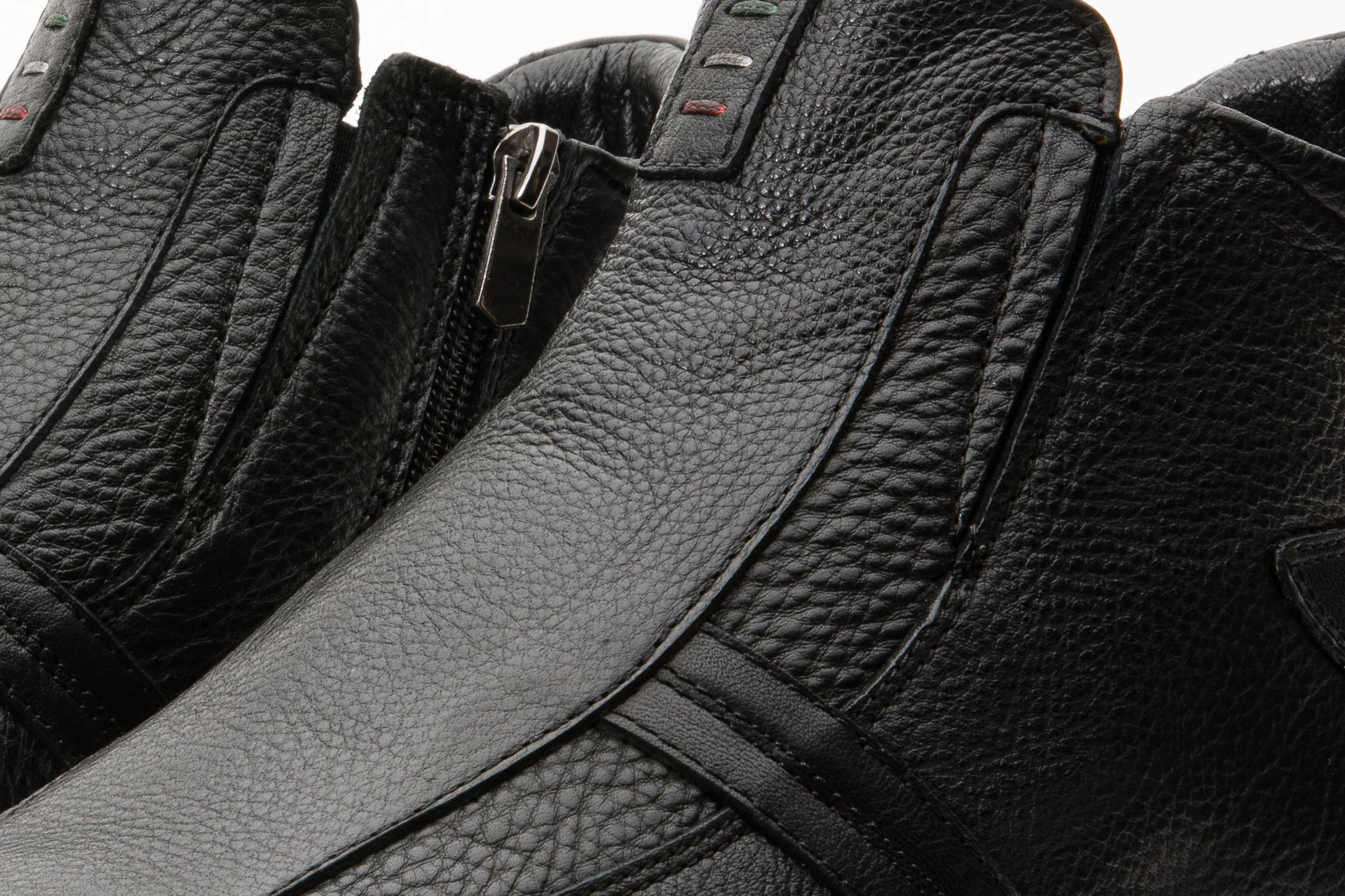 The Montreal Black Leather Casual Zip-Up Ankle Men Boot - Image 5