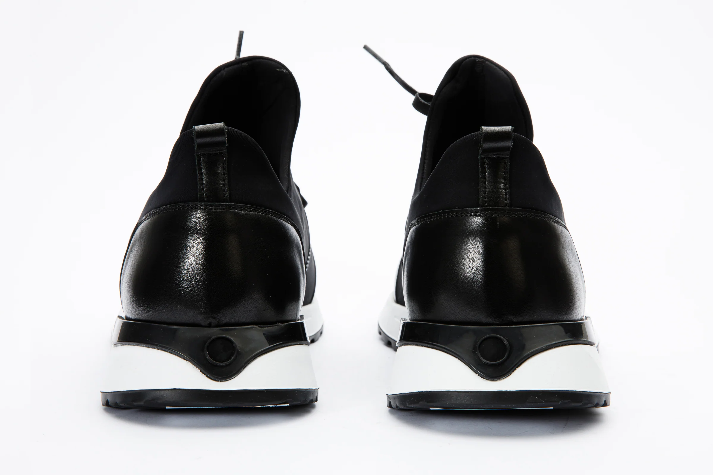 The Nebreska Black Leather Men Sneaker Final Sale! - Image 3