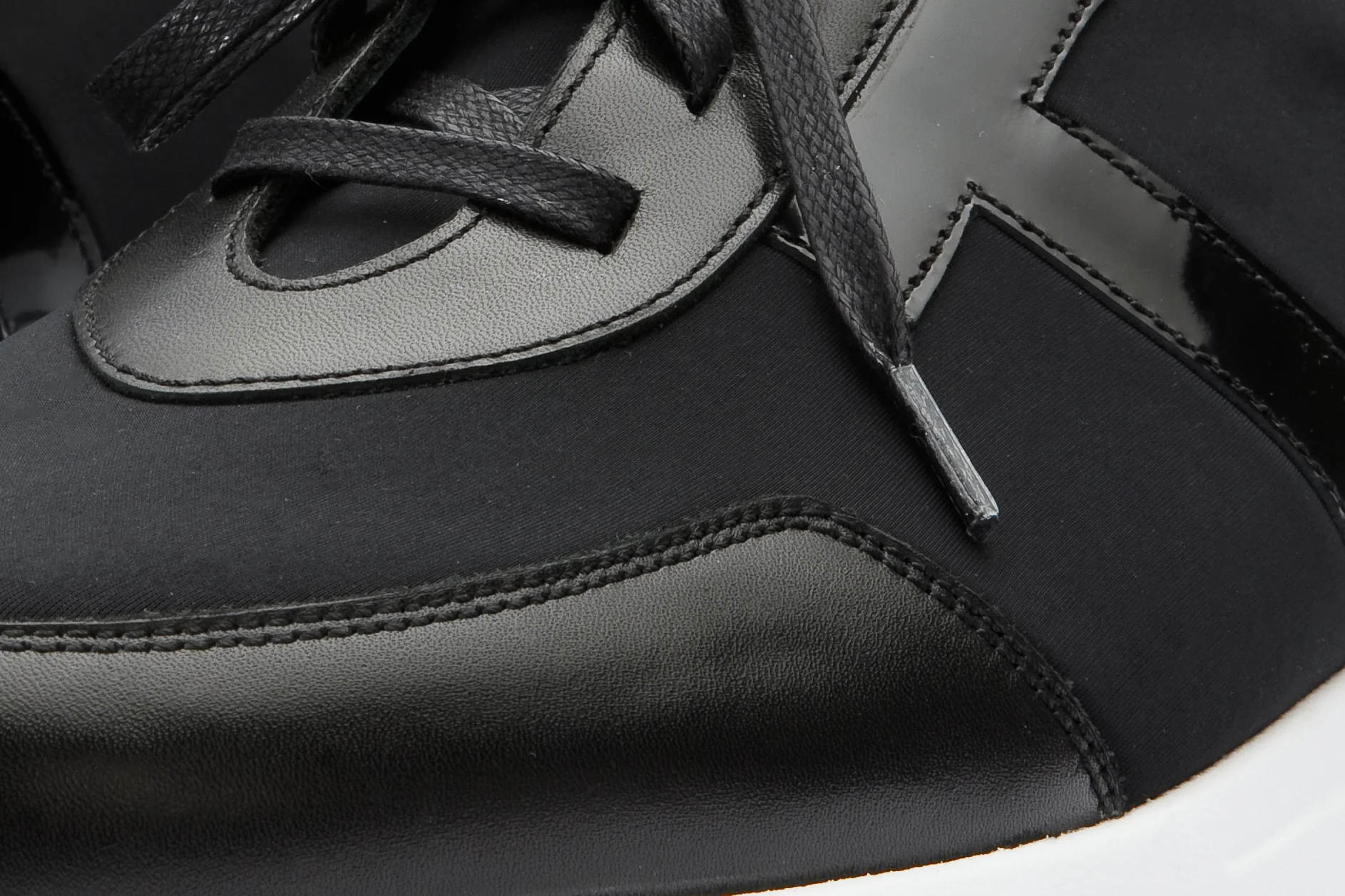 The Nebreska Black Leather Men Sneaker Final Sale! - Image 4
