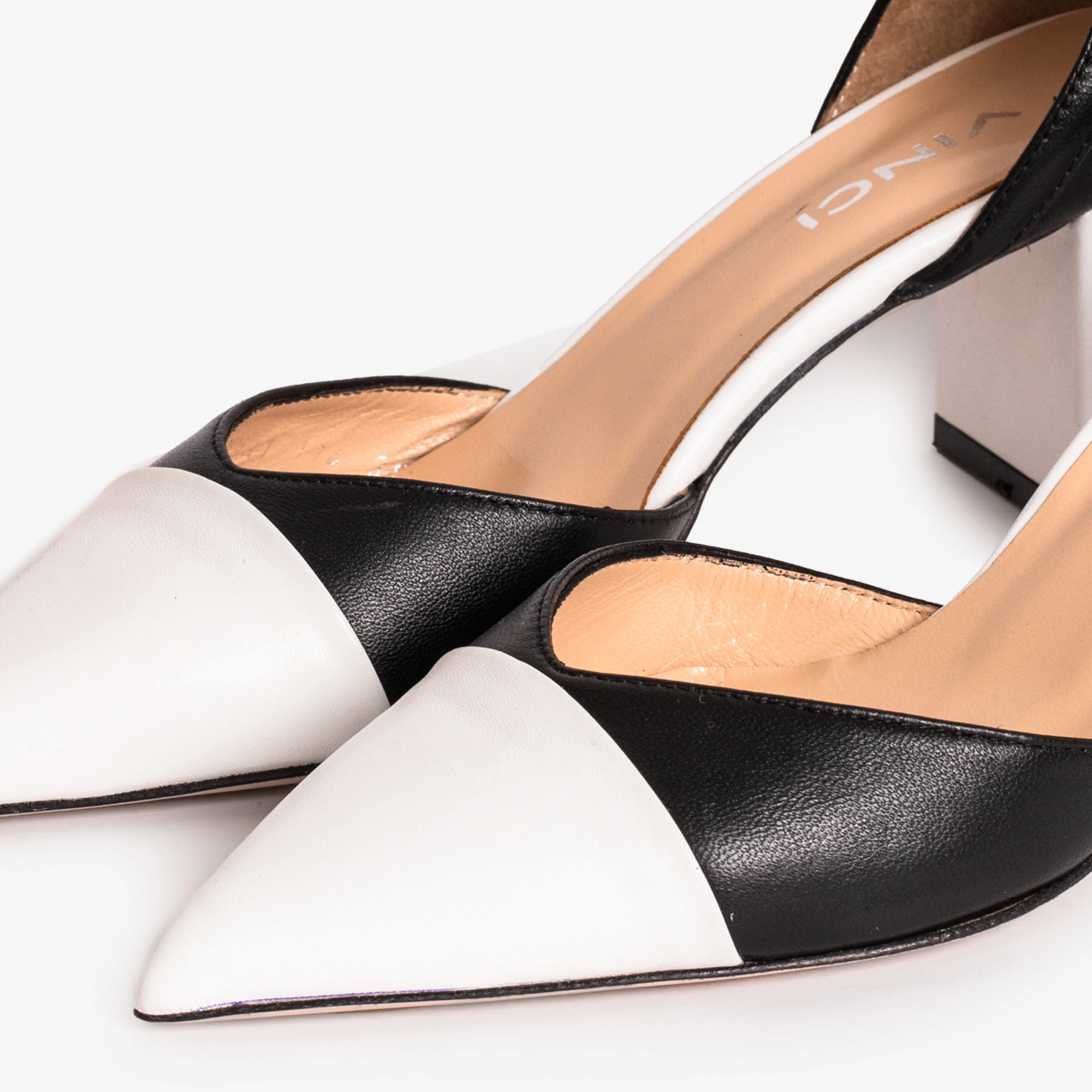 The Noella Black Leather Women Sandal - Image 4