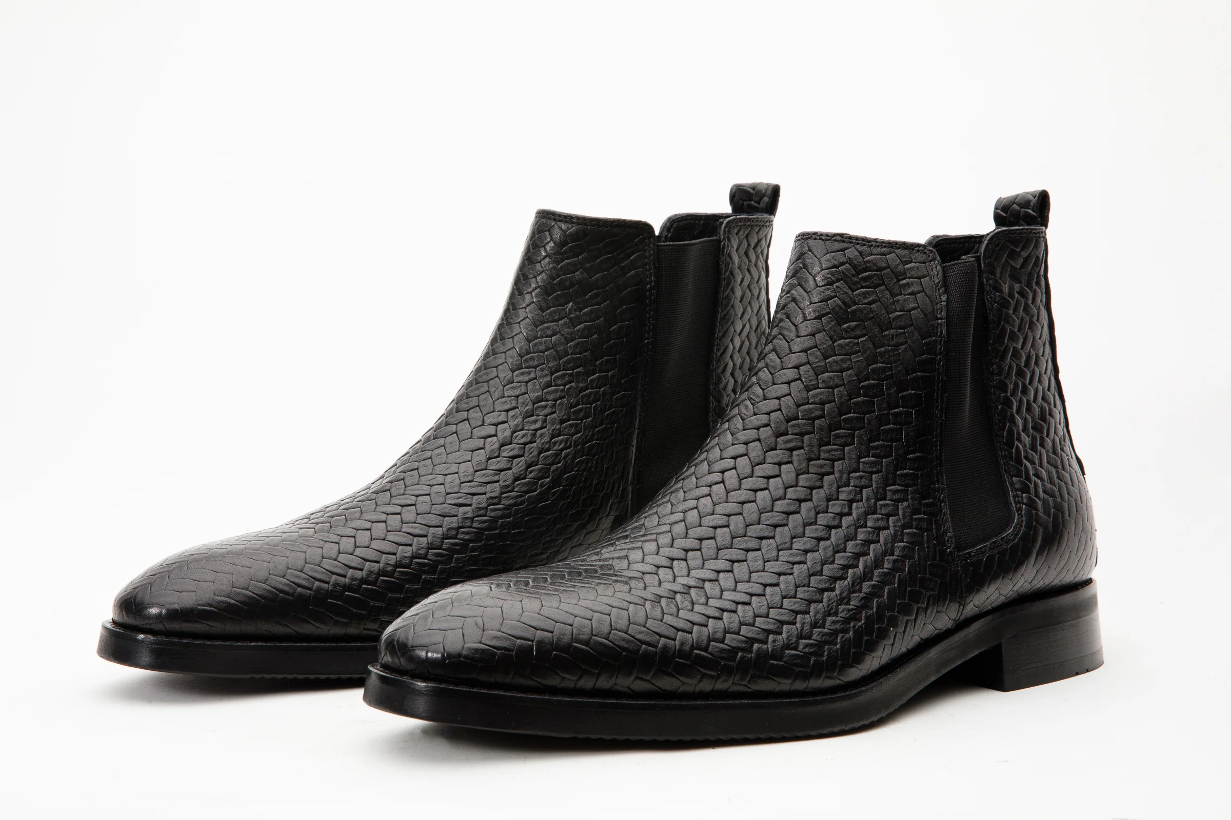 The Oslo Black Leather Chelsea Men Boot - Image 2