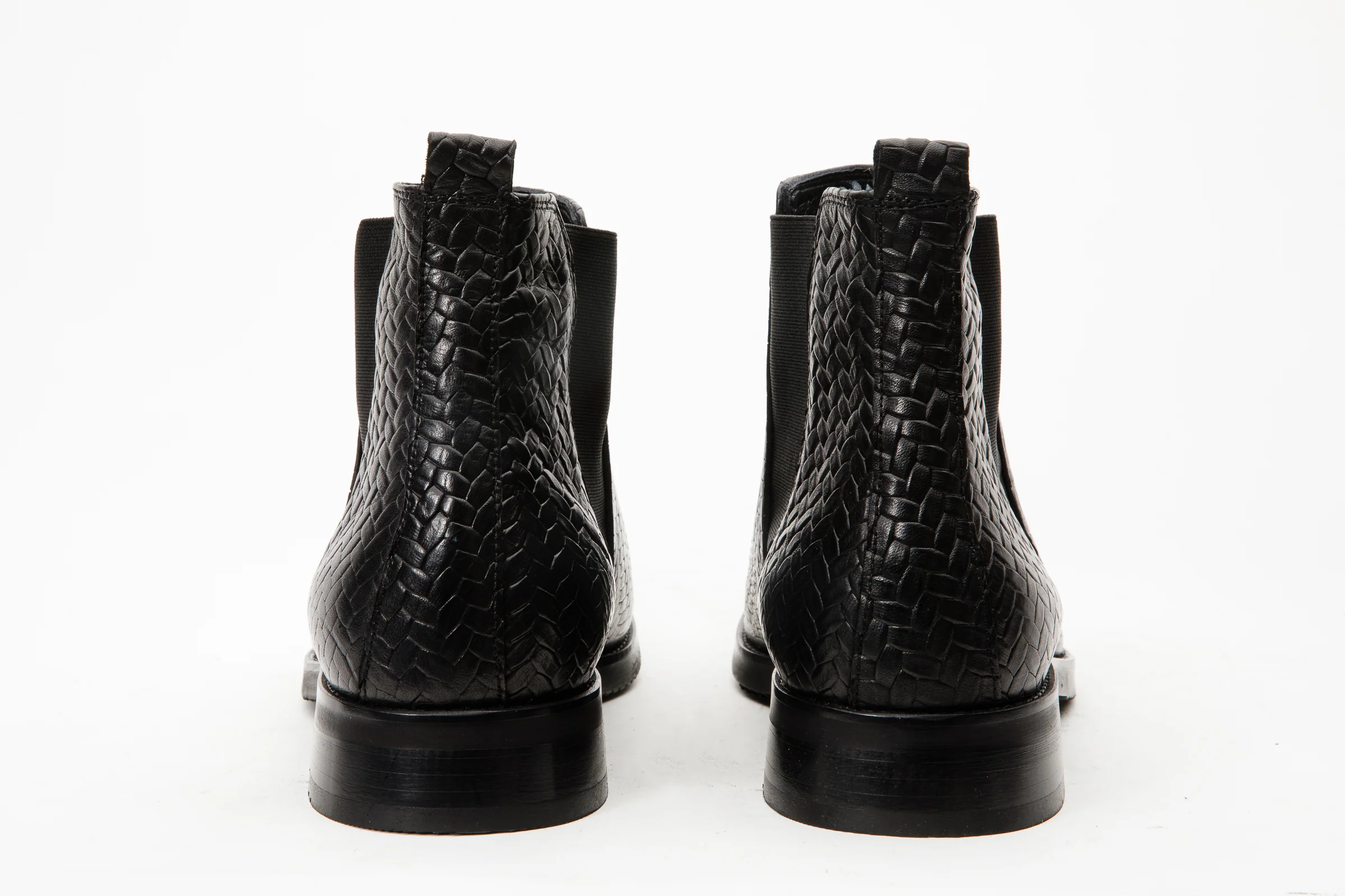 The Oslo Black Leather Chelsea Men Boot - Image 4