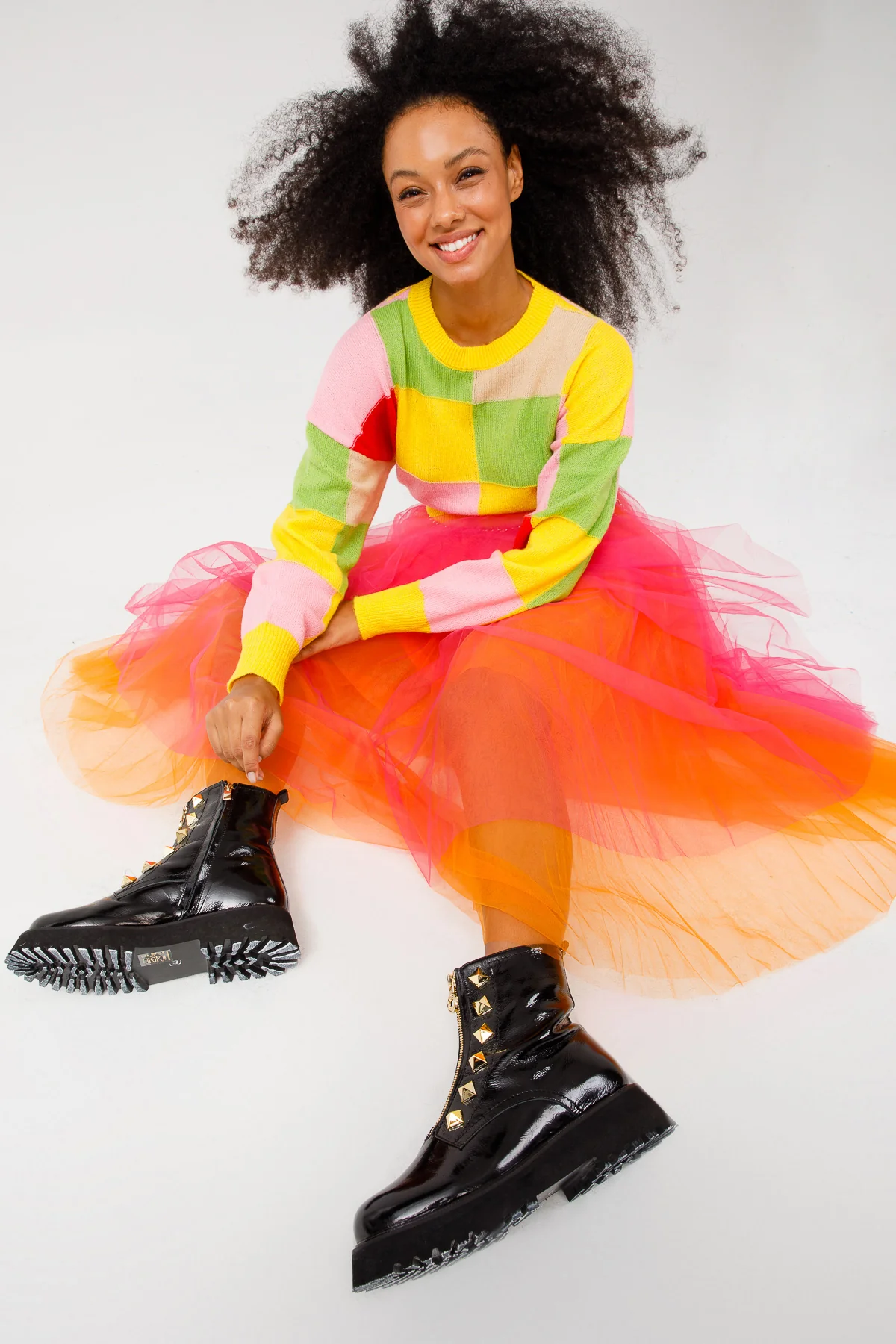 The Ottawa Black Patent Leather Ankle Women Boot - Image 9