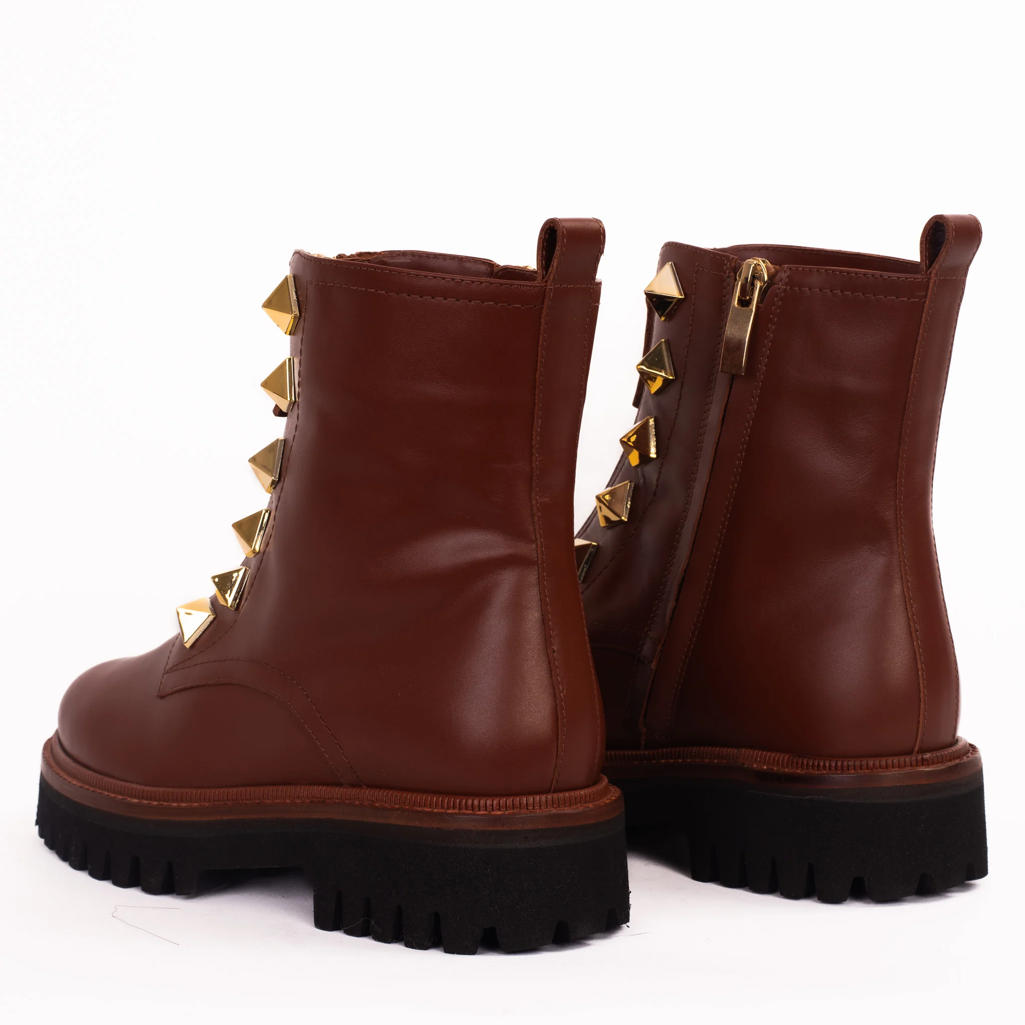 The Ottawa Brown Leather Ankle Women Boot - Image 5