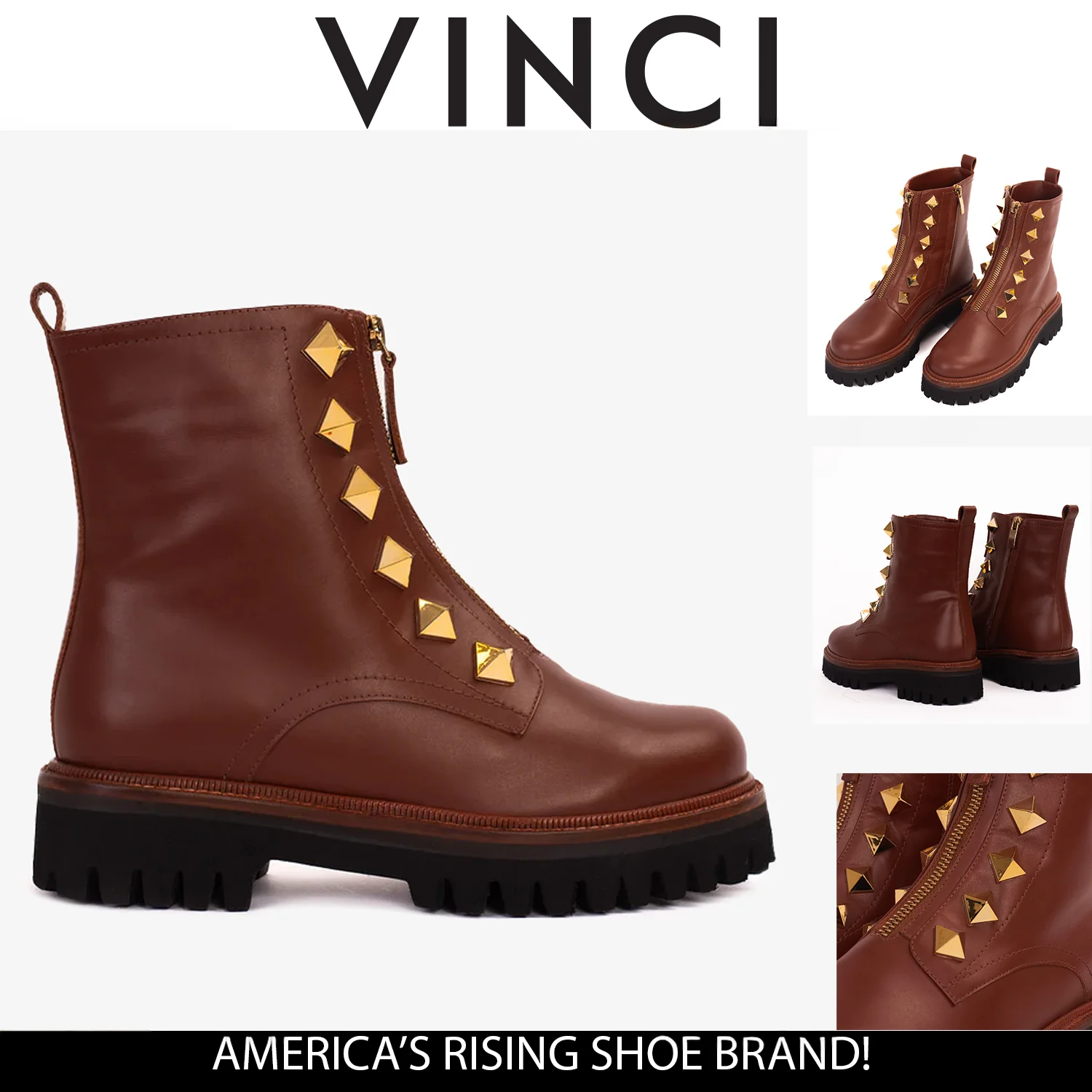 The Ottawa Brown Leather Ankle Women Boot - Image 7