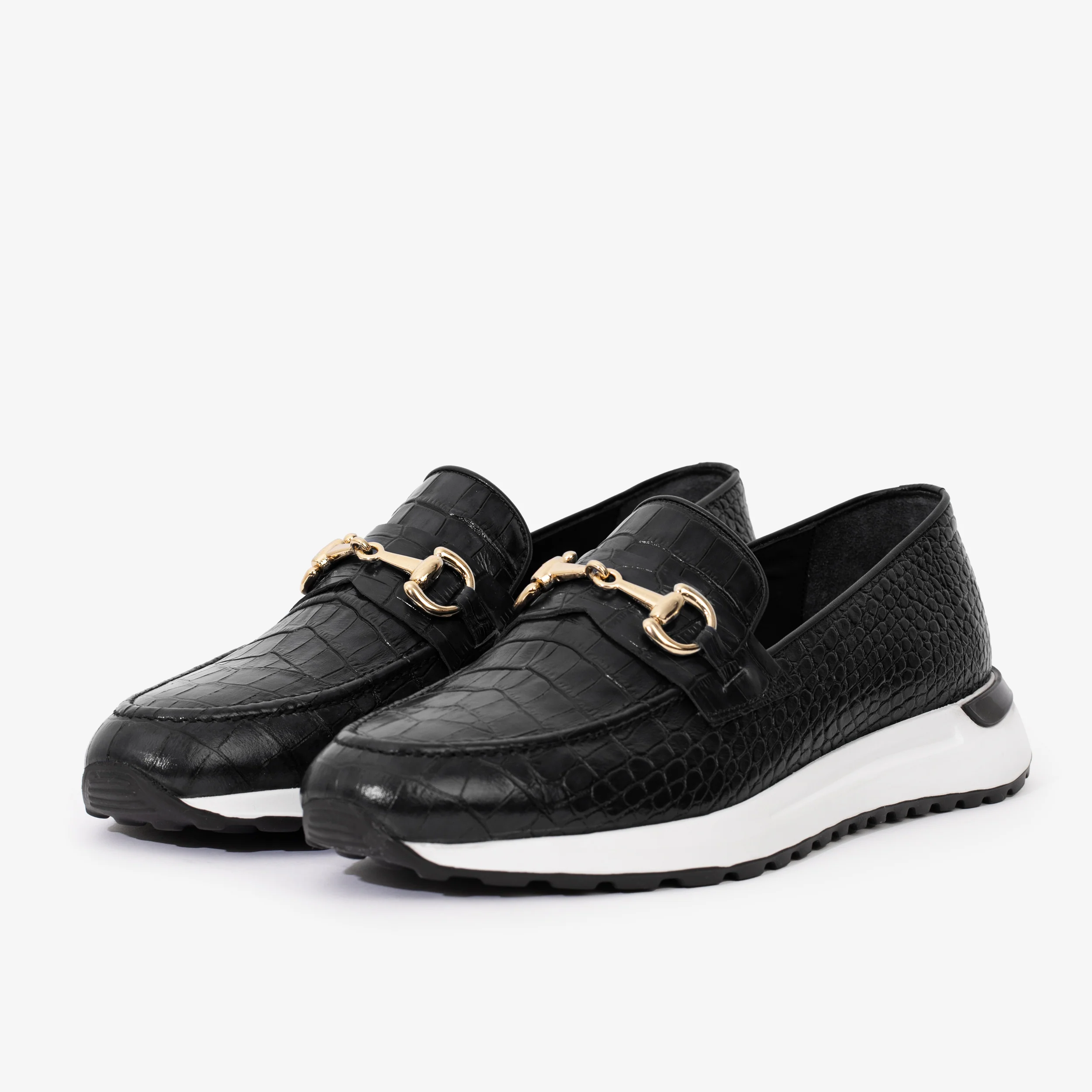 The Padova Black Leather Men Sneaker - Image 2