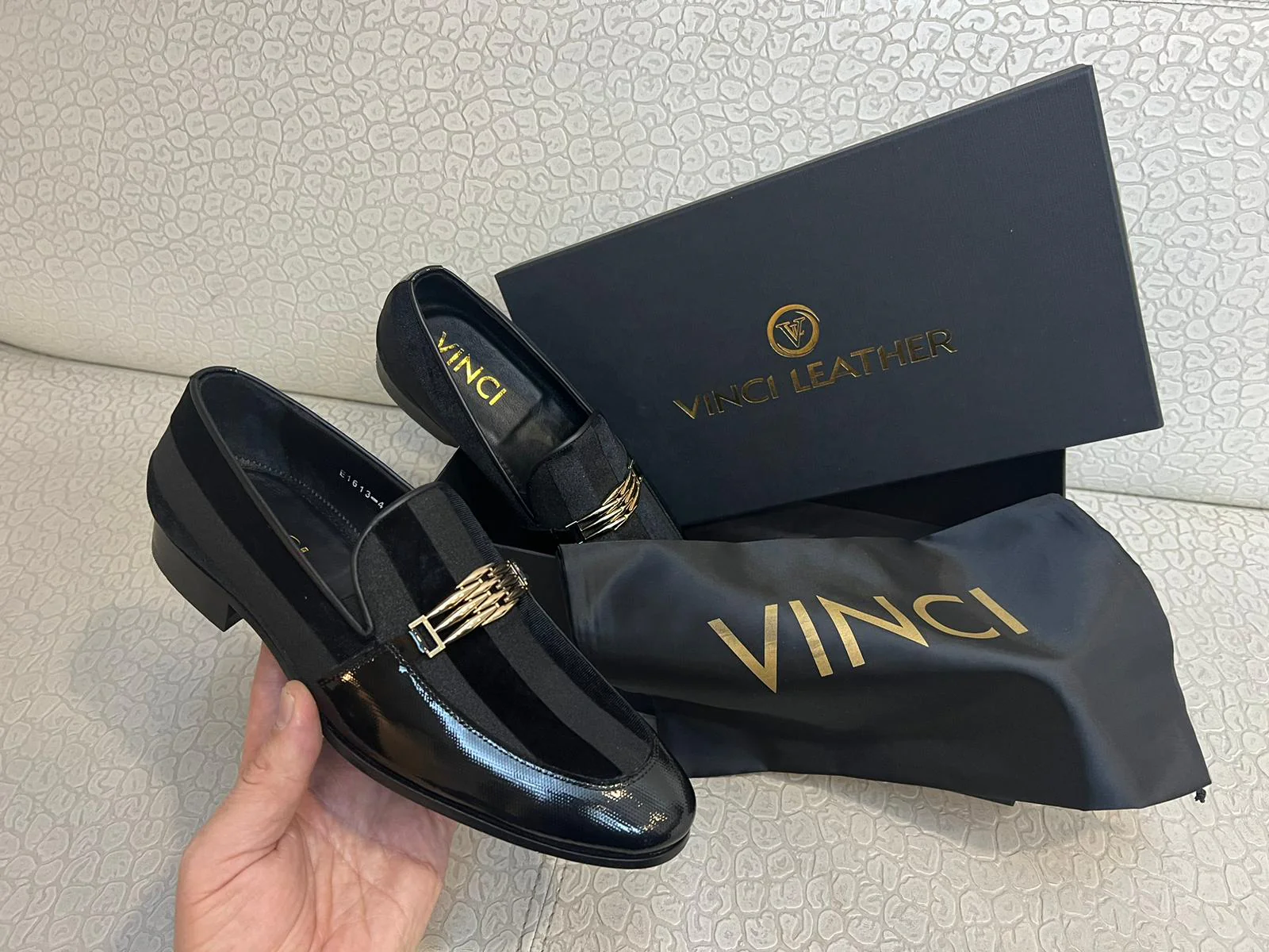 The Pontalto Leather Men Shoe Black Bit Loafer - Image 9