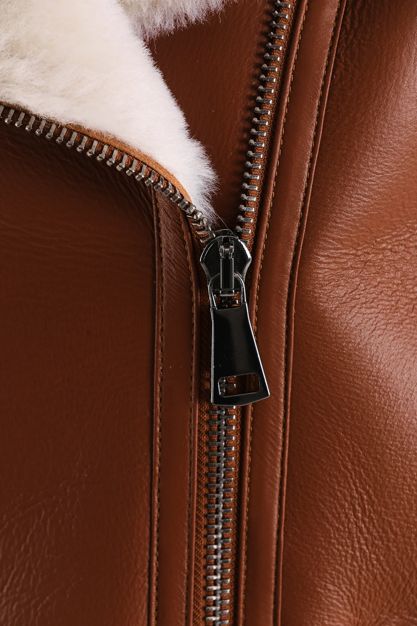 The Prague Tan Leather Women Jacket - Image 5