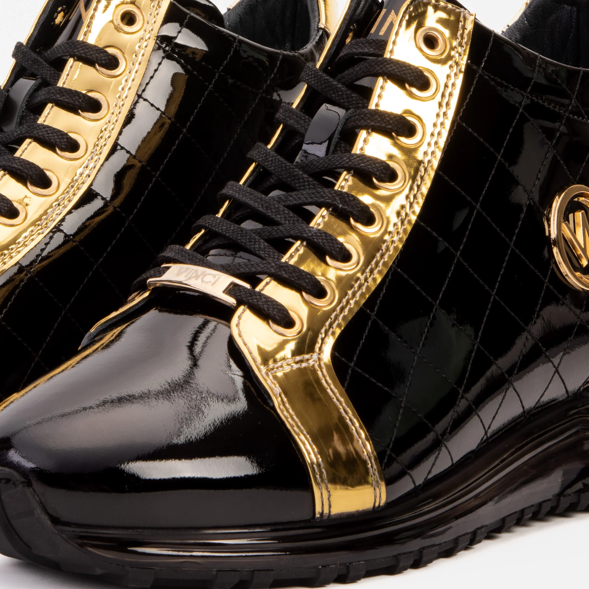 The Prestige Black & Gold Limited Edition High-Top Men Sneaker - Image 5