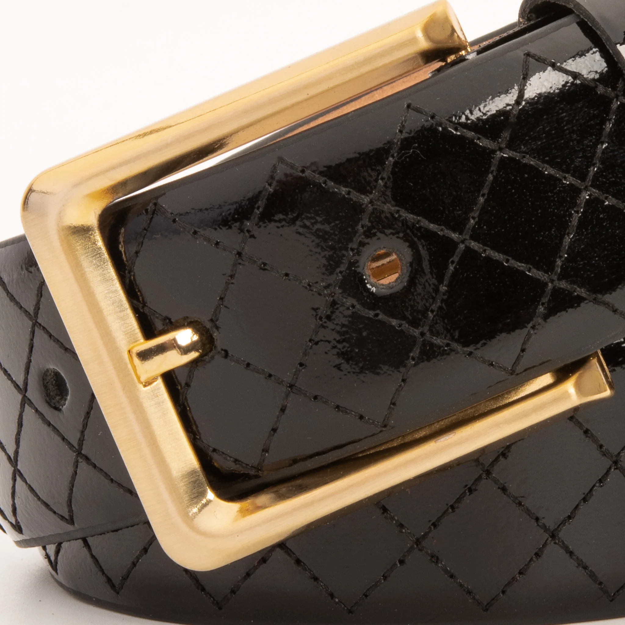 The Prestige Black Leather Belt - Image 2