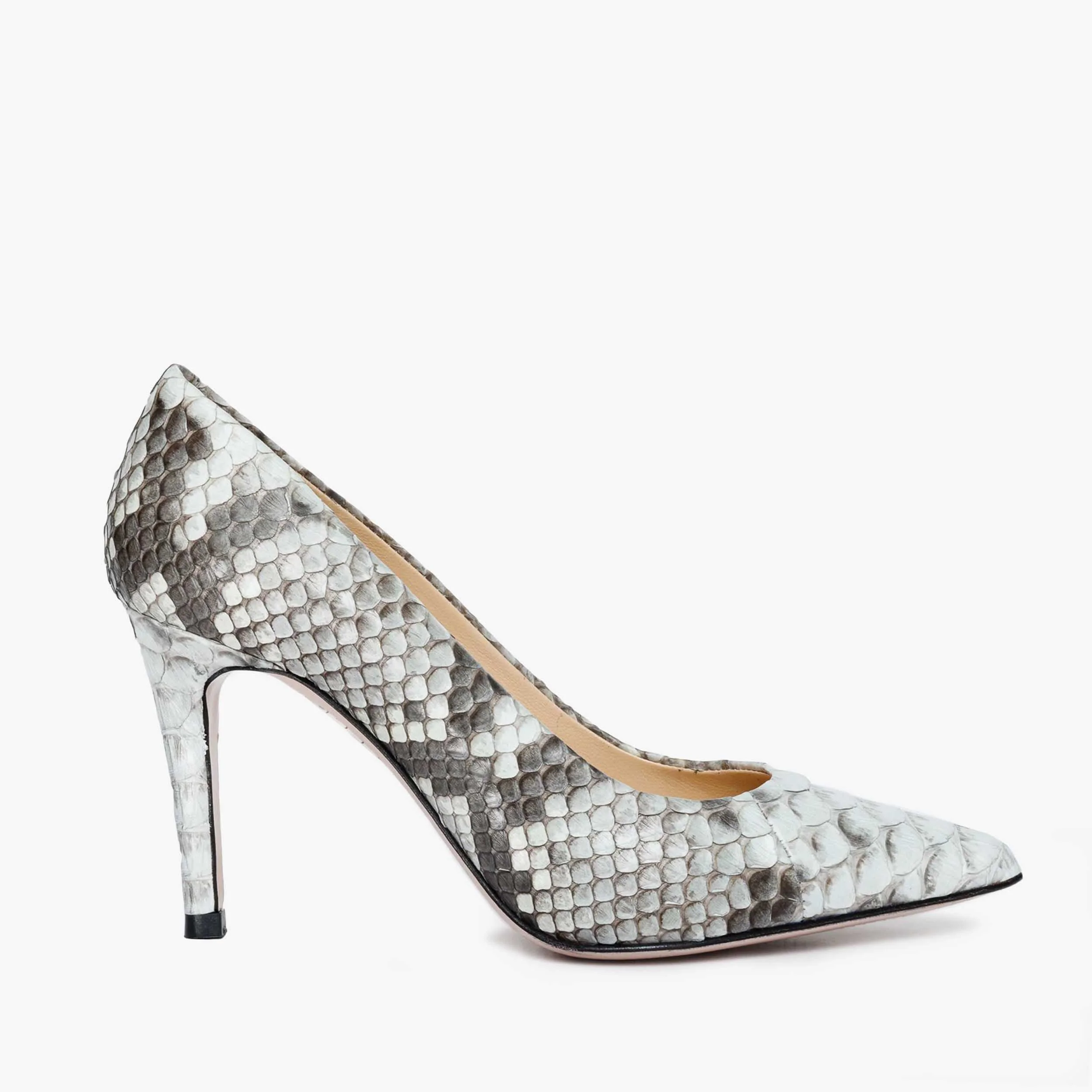 The Queen Natural Pythn Leather Pump Women Shoe - Image 2
