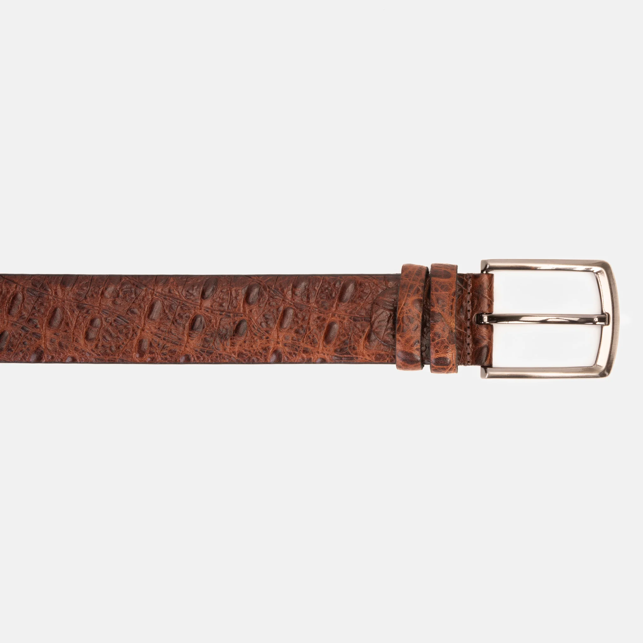 The Randor Brown Leather Belt - Image 4
