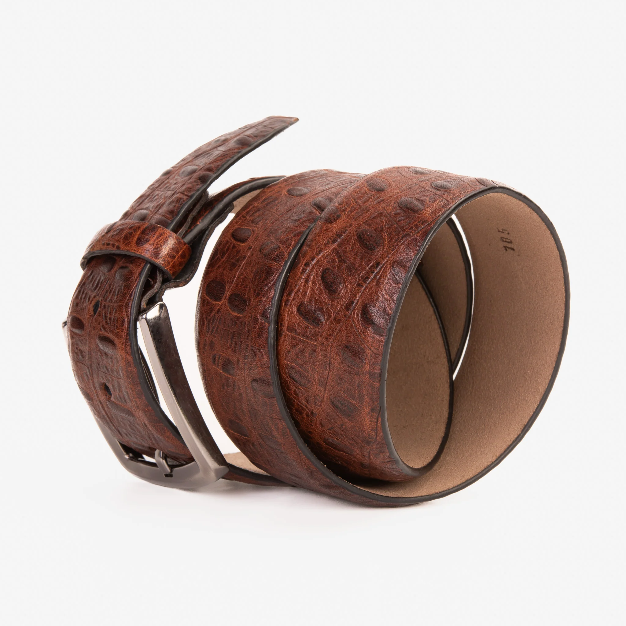 The Randor Brown Leather Belt - Image 5