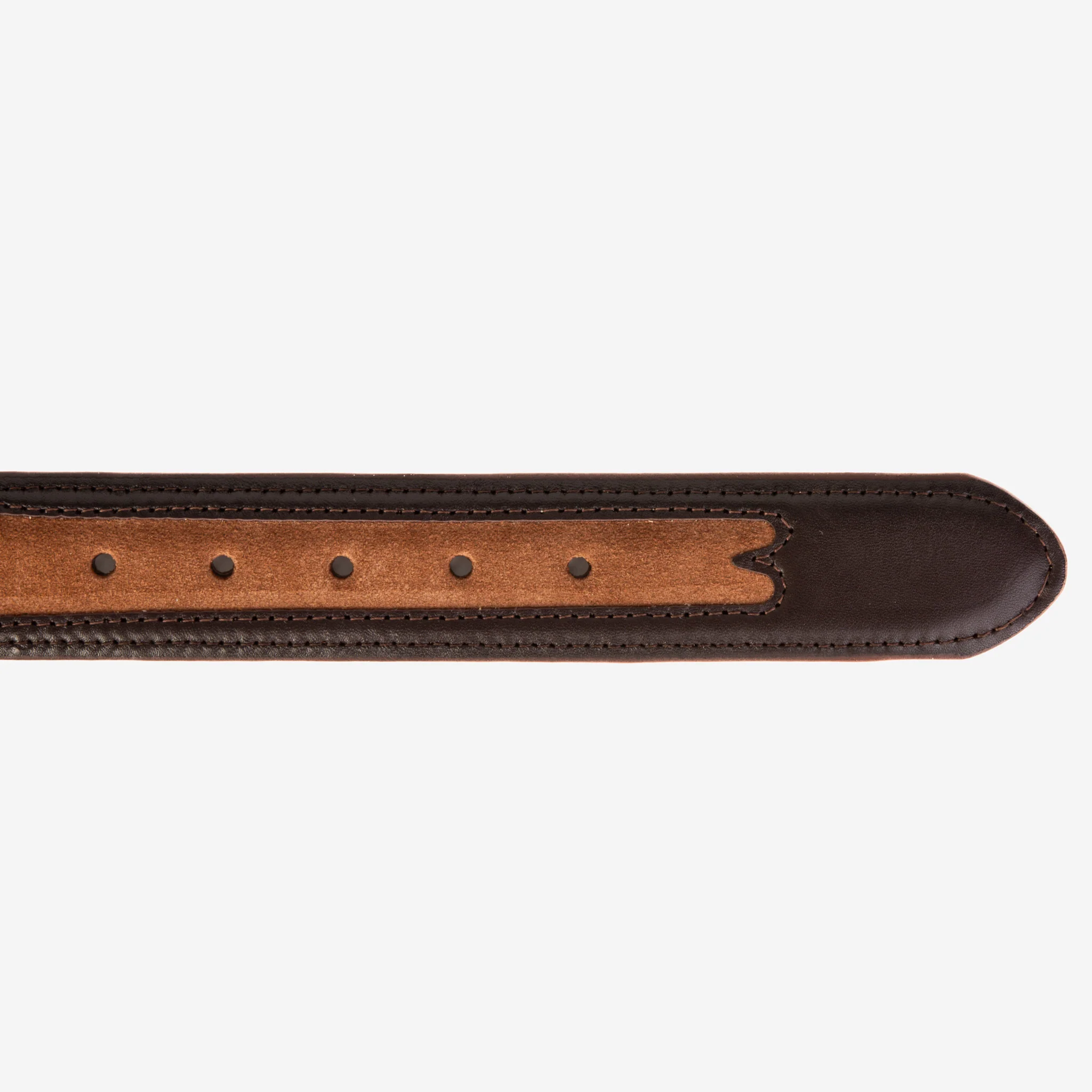 The Regent Brown Leather Belt - Image 5