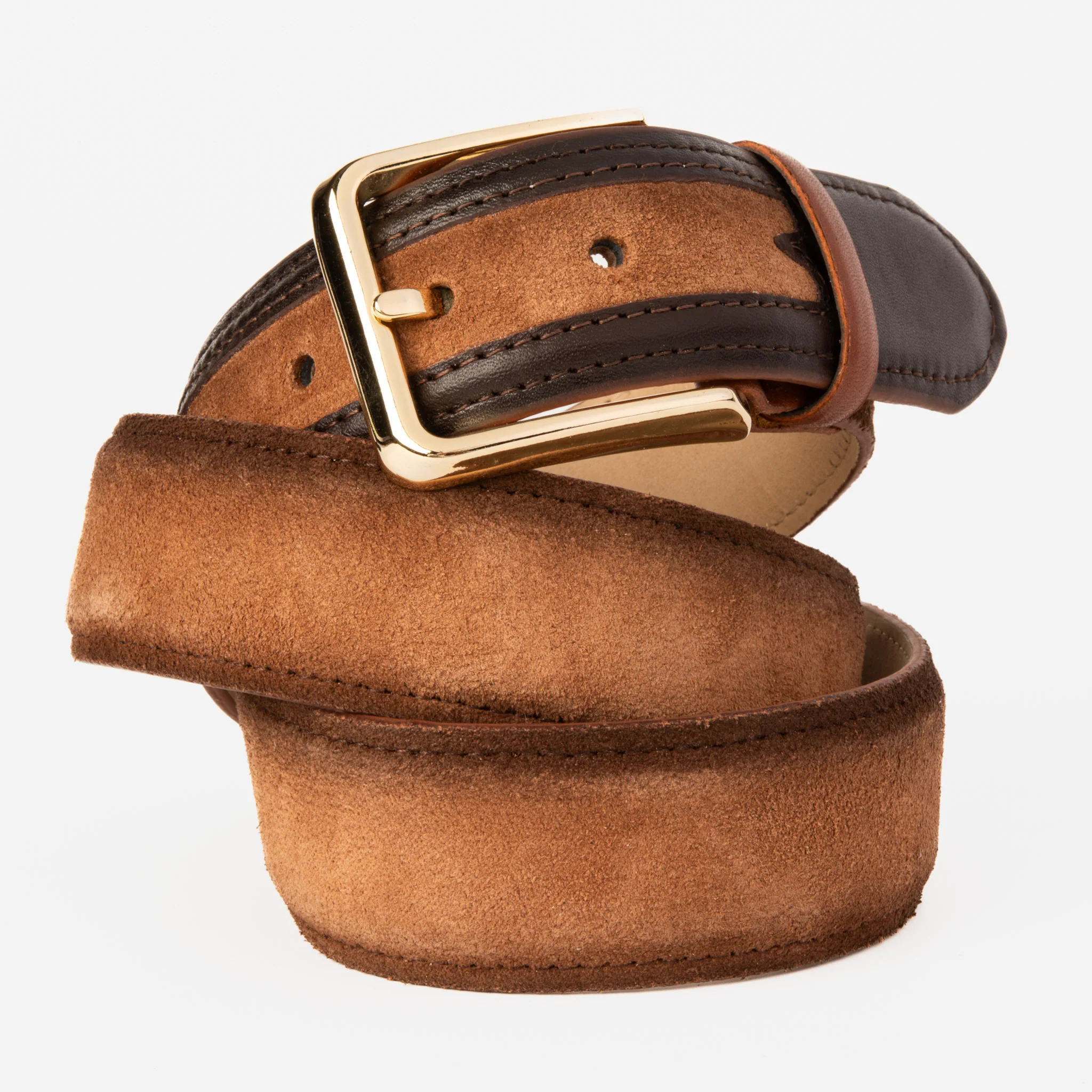 The Regent Brown Leather Belt - Image 6