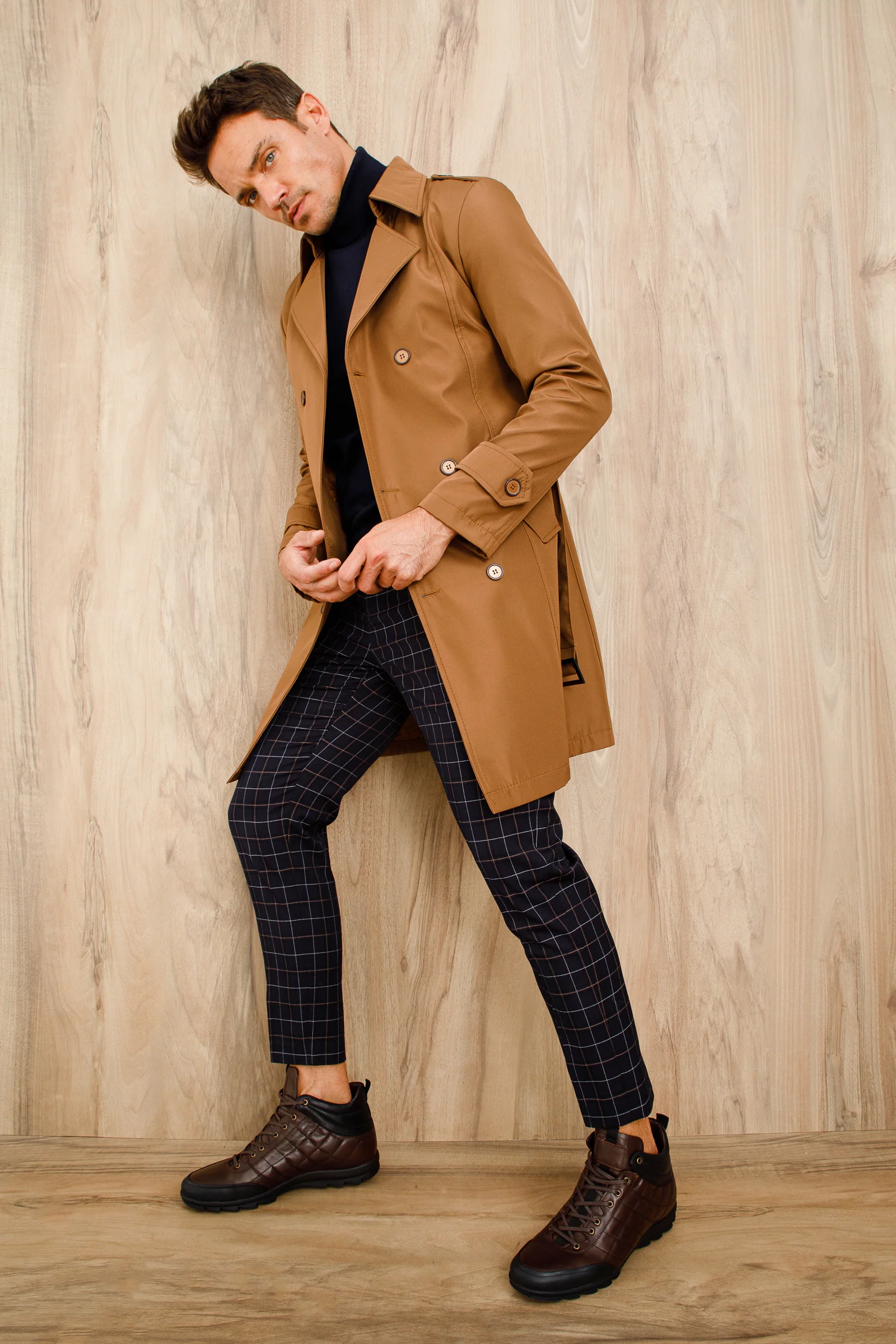The Riga Brown Leather Casual Lace-Up Men Boots Final Sale! - Image 6