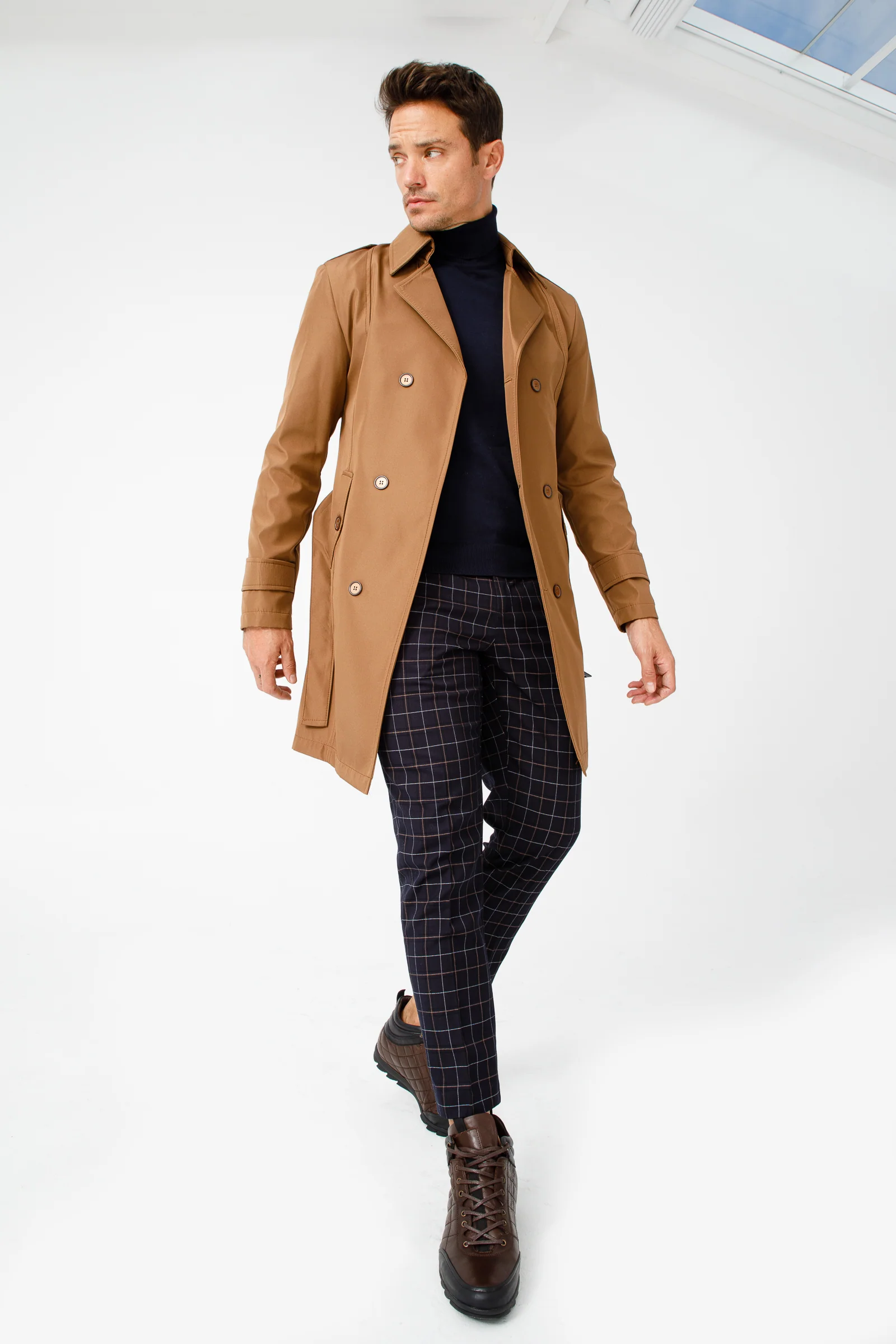 The Riga Brown Leather Casual Lace-Up Men Boots Final Sale! - Image 7