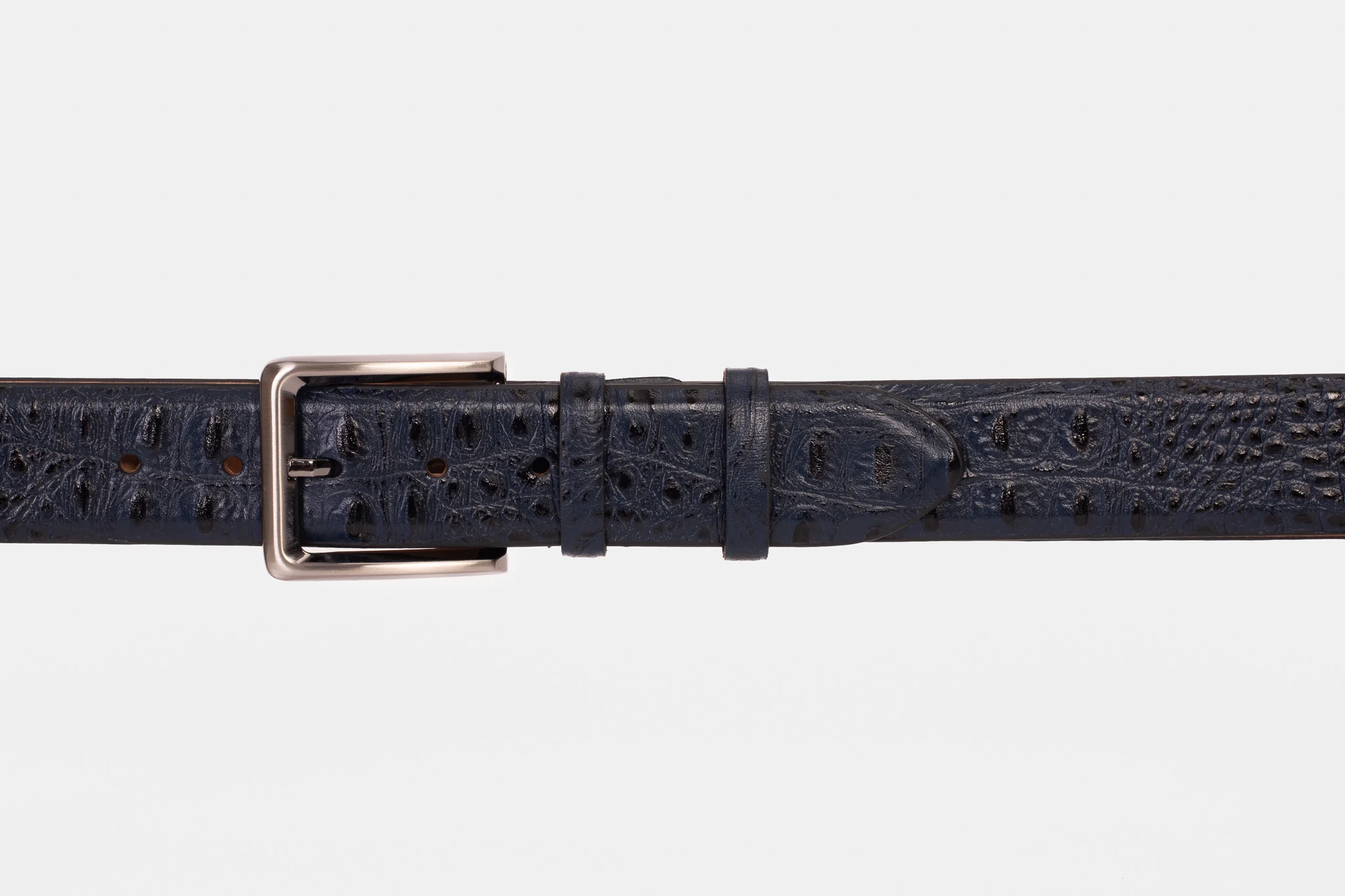 The Savamala  Blue Leather Belt - Image 2