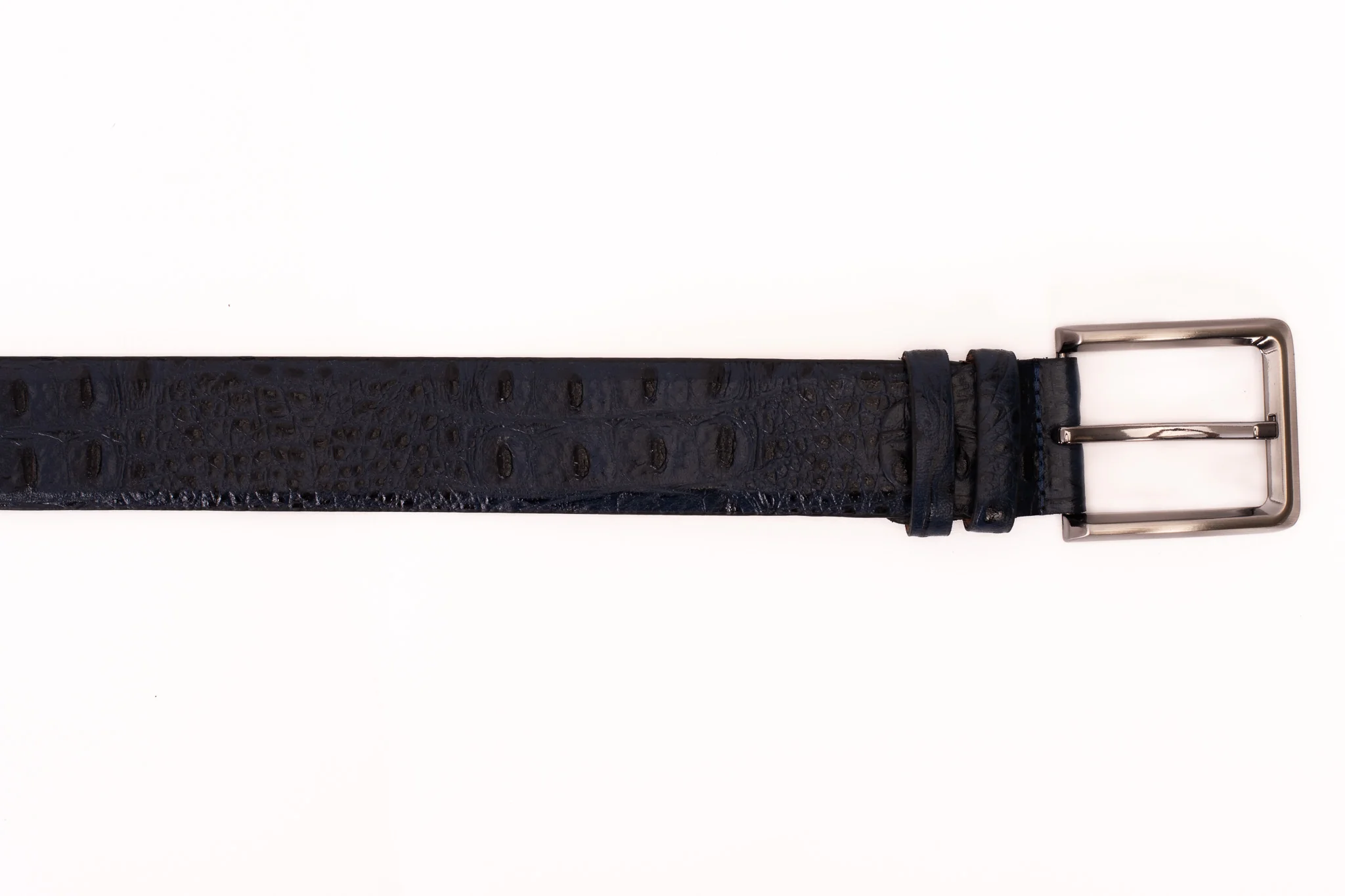 The Savamala  Blue Leather Belt - Image 3