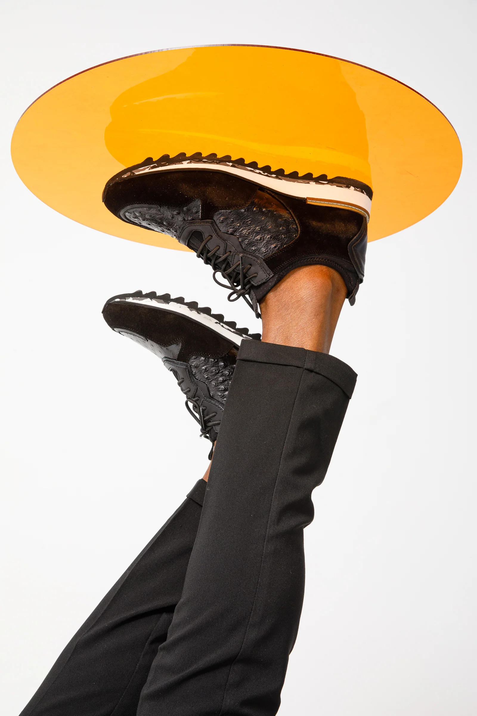 The Sopez Black Leather Men Sneaker - Image 14