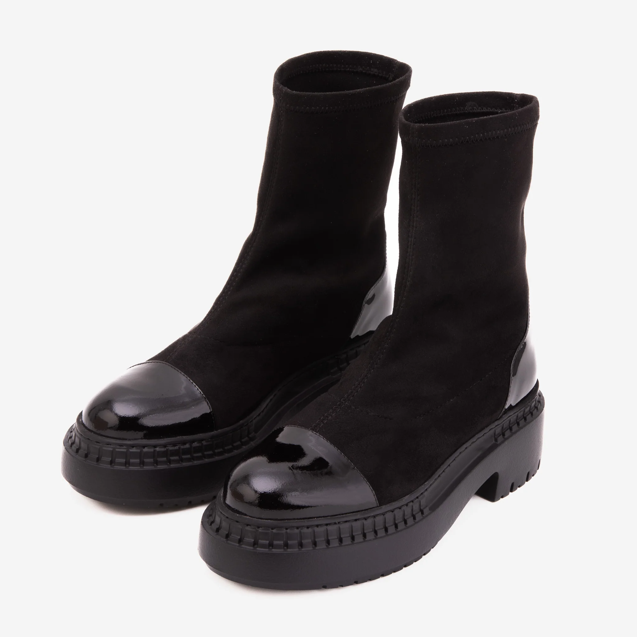 The Sorella Black Tip Suede Leather Women’s Boot - Image 6