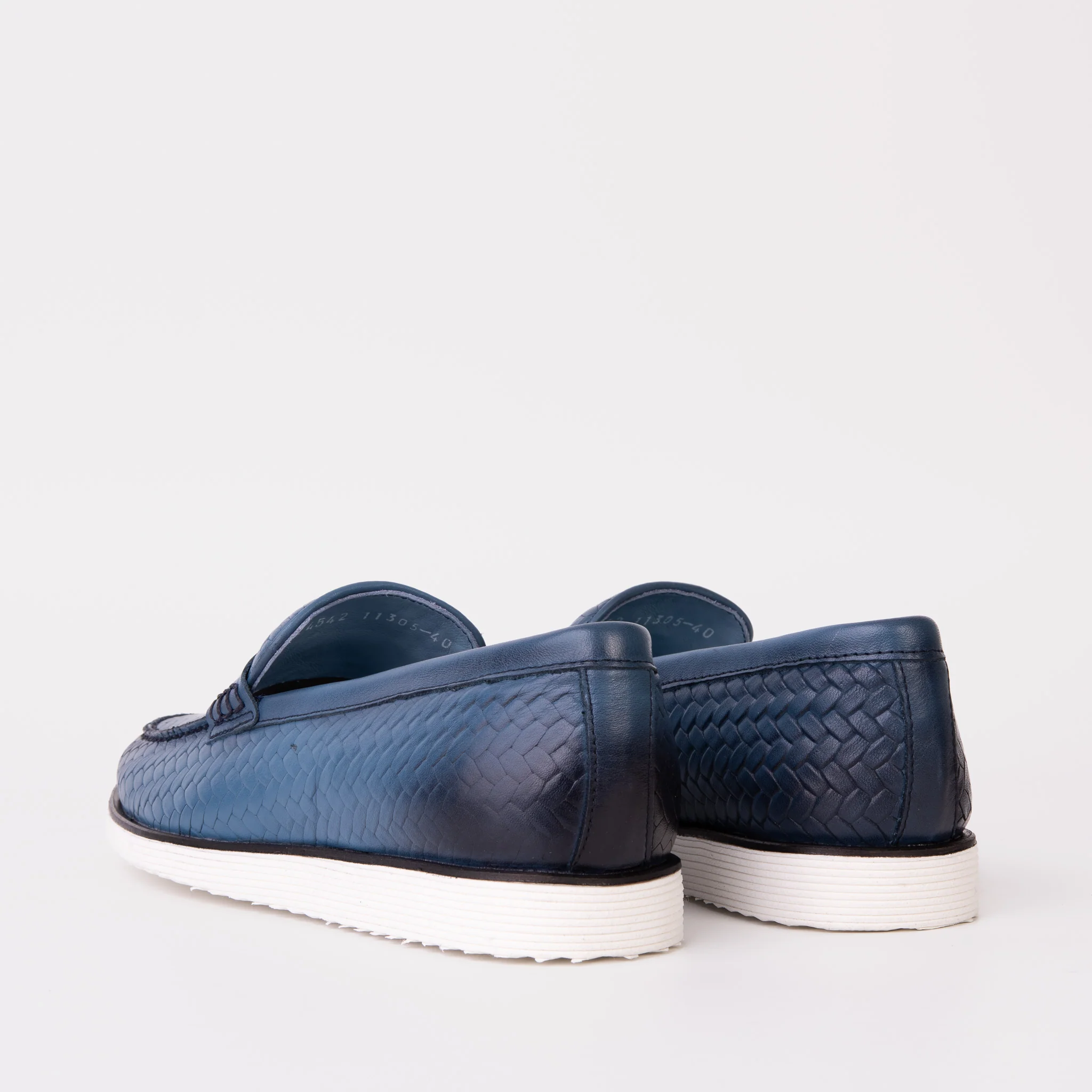 The Sperry Jeans Blue Leather Tassel Loafer Men Shoe - Image 5