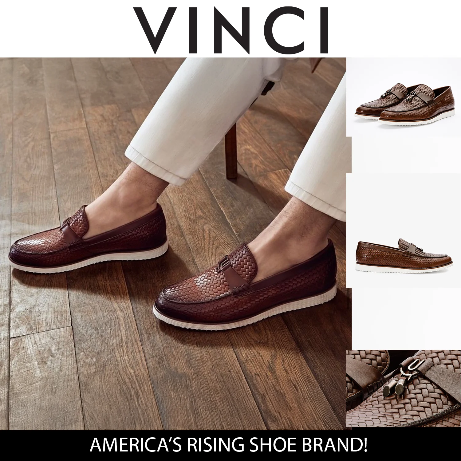 The Sperry Tan Leather Tassel Loafer Men Shoe - Image 3