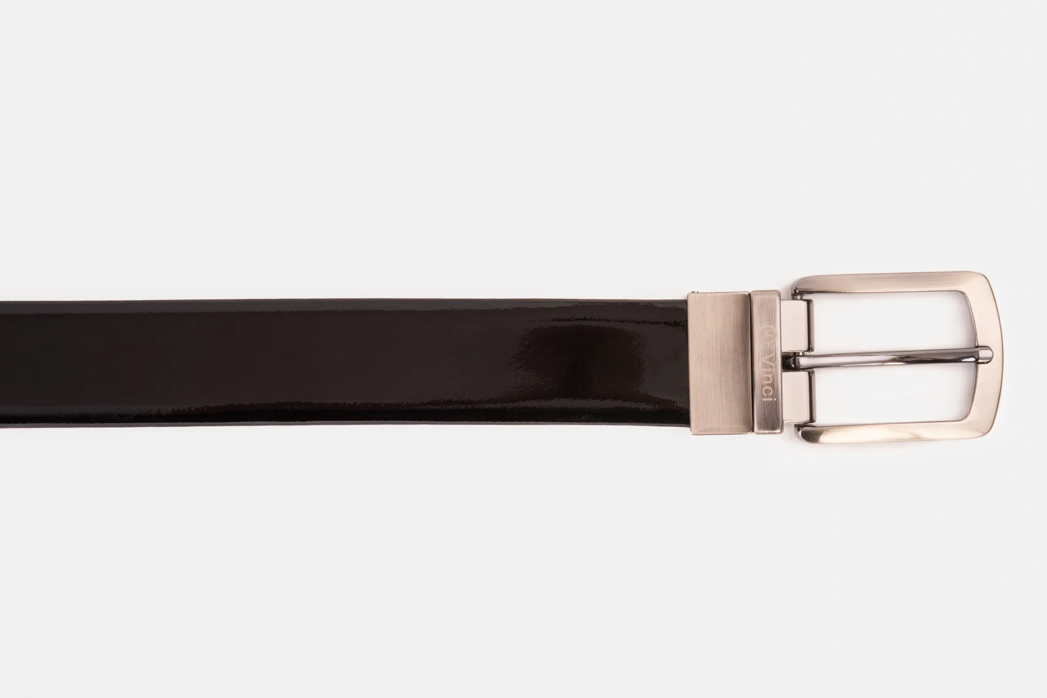 The Sun Reversible Black Patent Leather Belt - Image 5