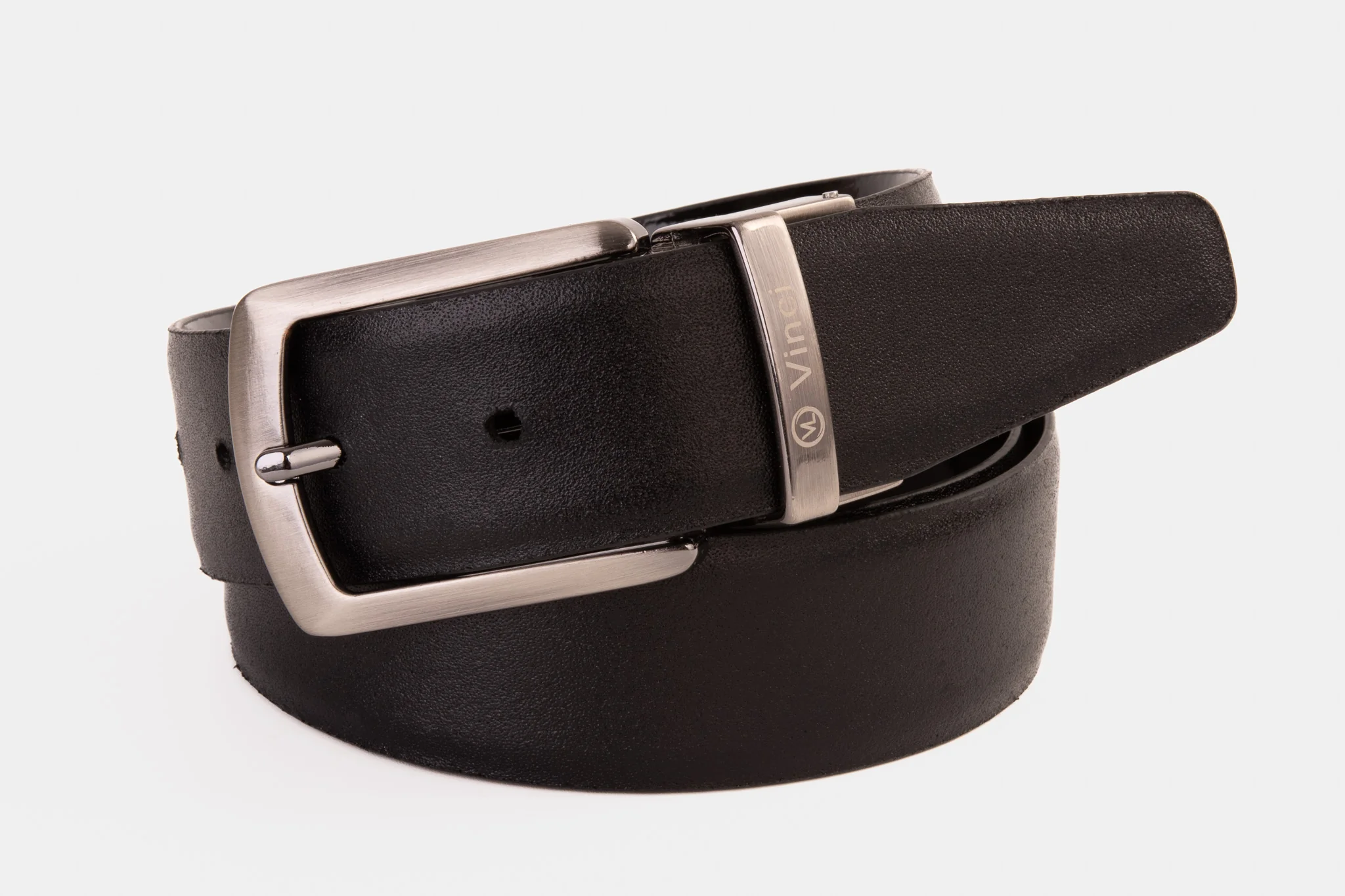 The Sun Reversible Black Patent Leather Belt - Image 8