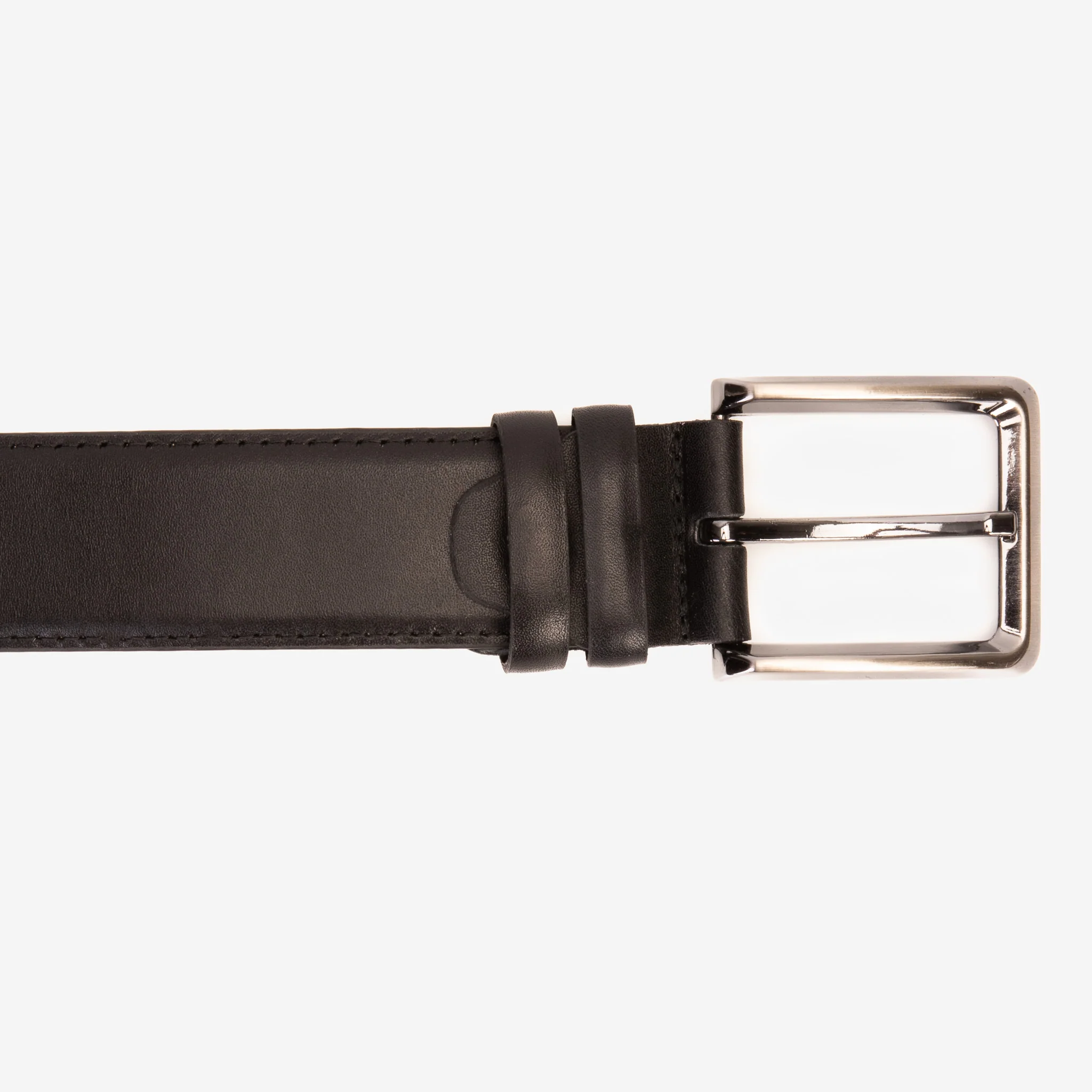 The Torino Black Calfskin Belt - Image 4