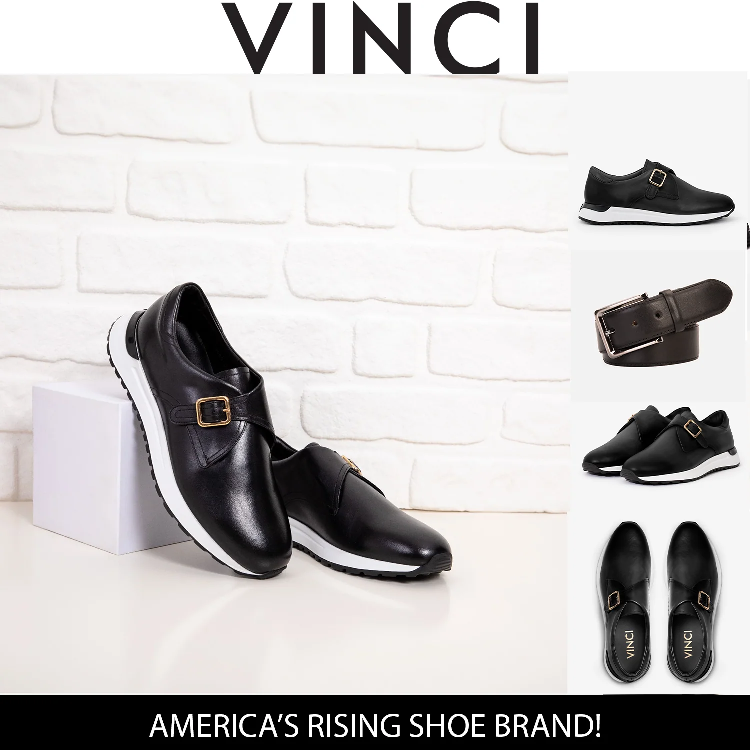 The Torino Black Leather Men Sneaker - Image 10
