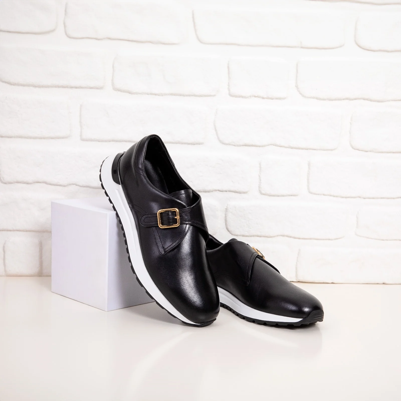 The Torino Black Leather Men Sneaker - Image 6