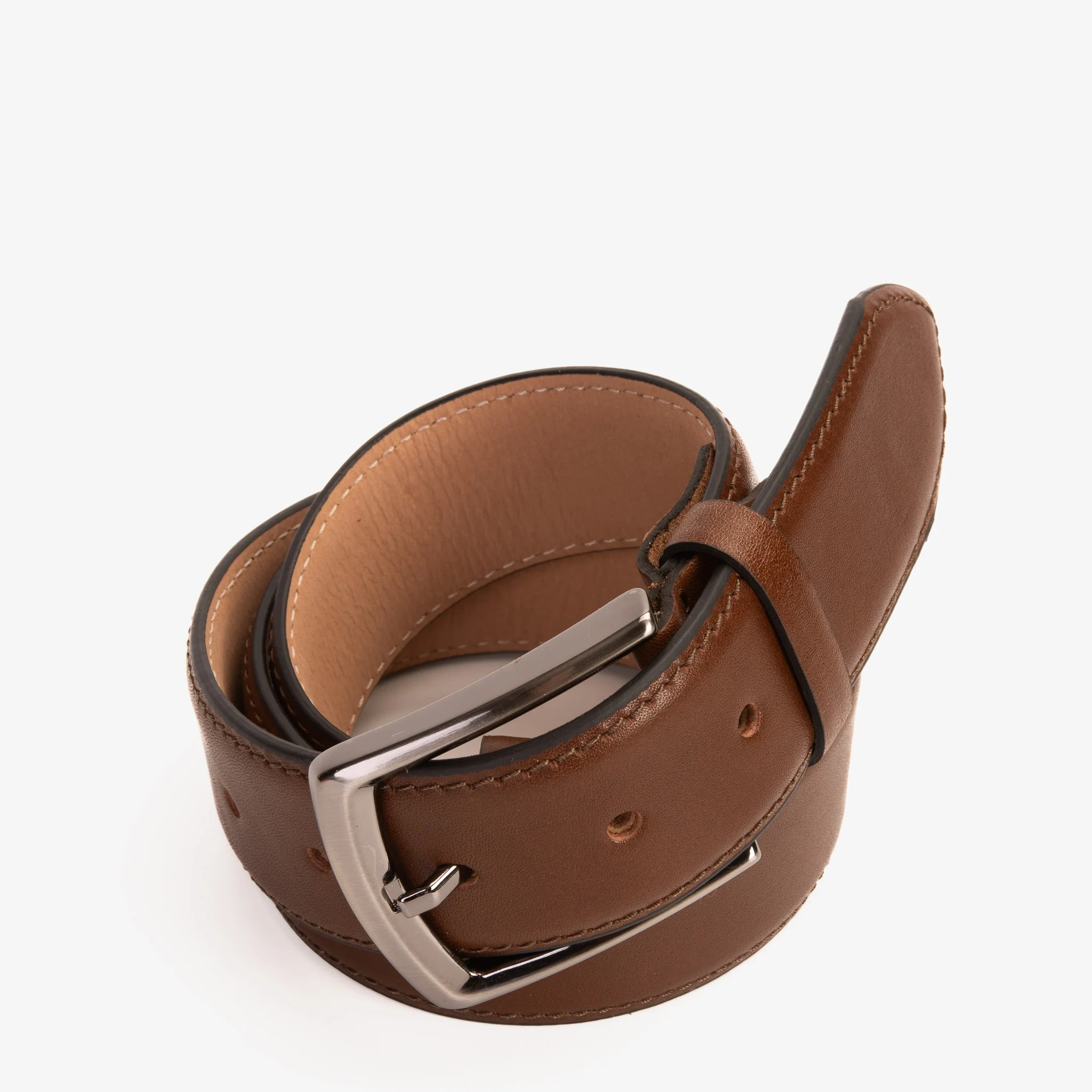 The Torino Brown Calfskin Belt - Image 6