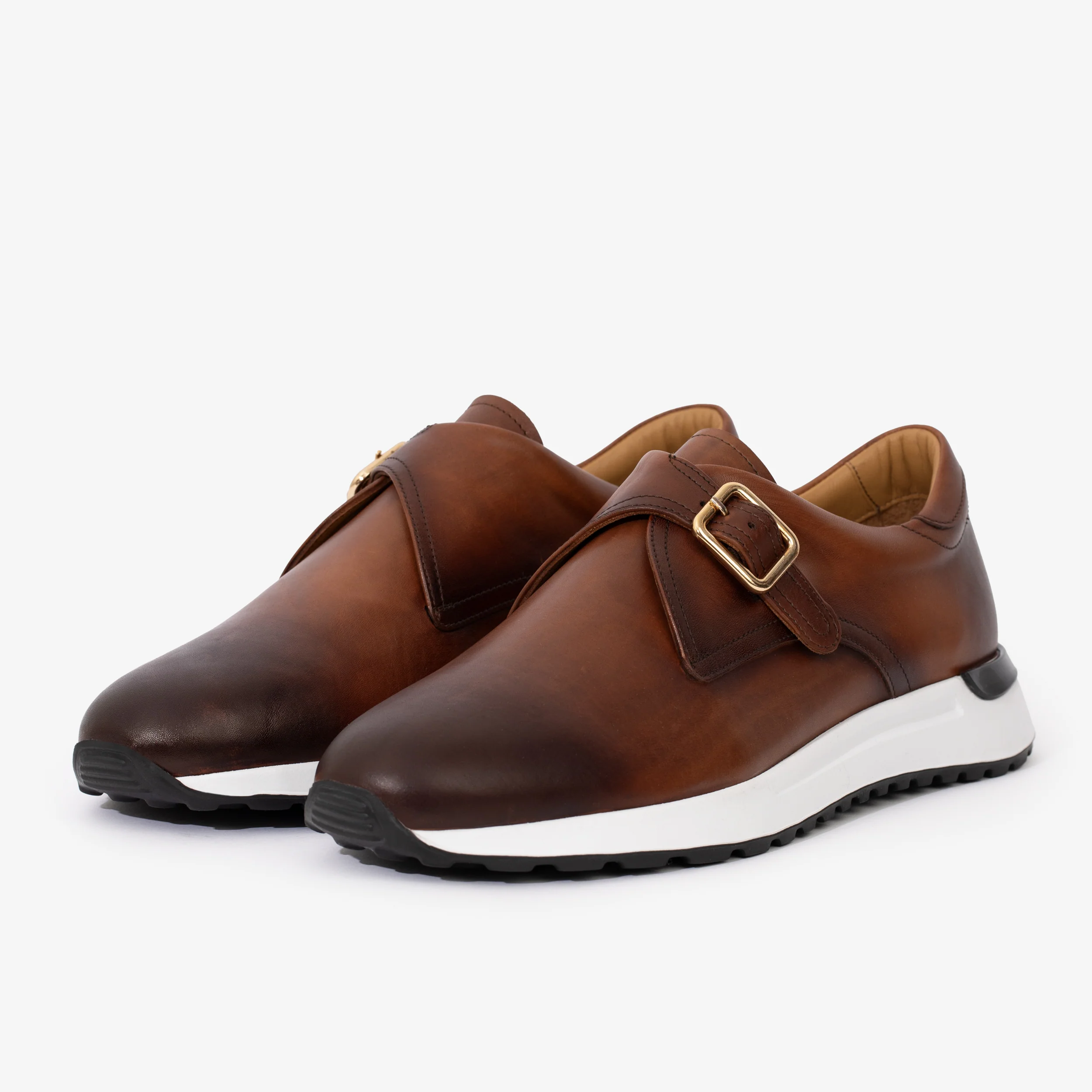 The Torino Tan Leather Men Sneaker - Image 2